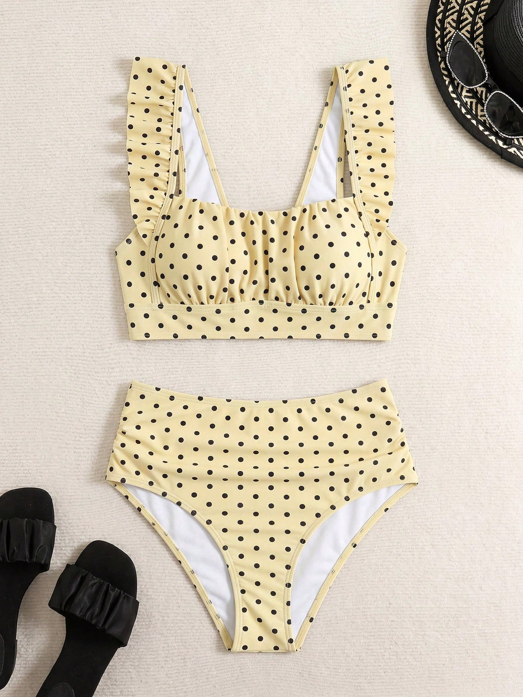 Swim Basics 2pcs Women's Pink Summer Cute Beach Party Holiday Holiday