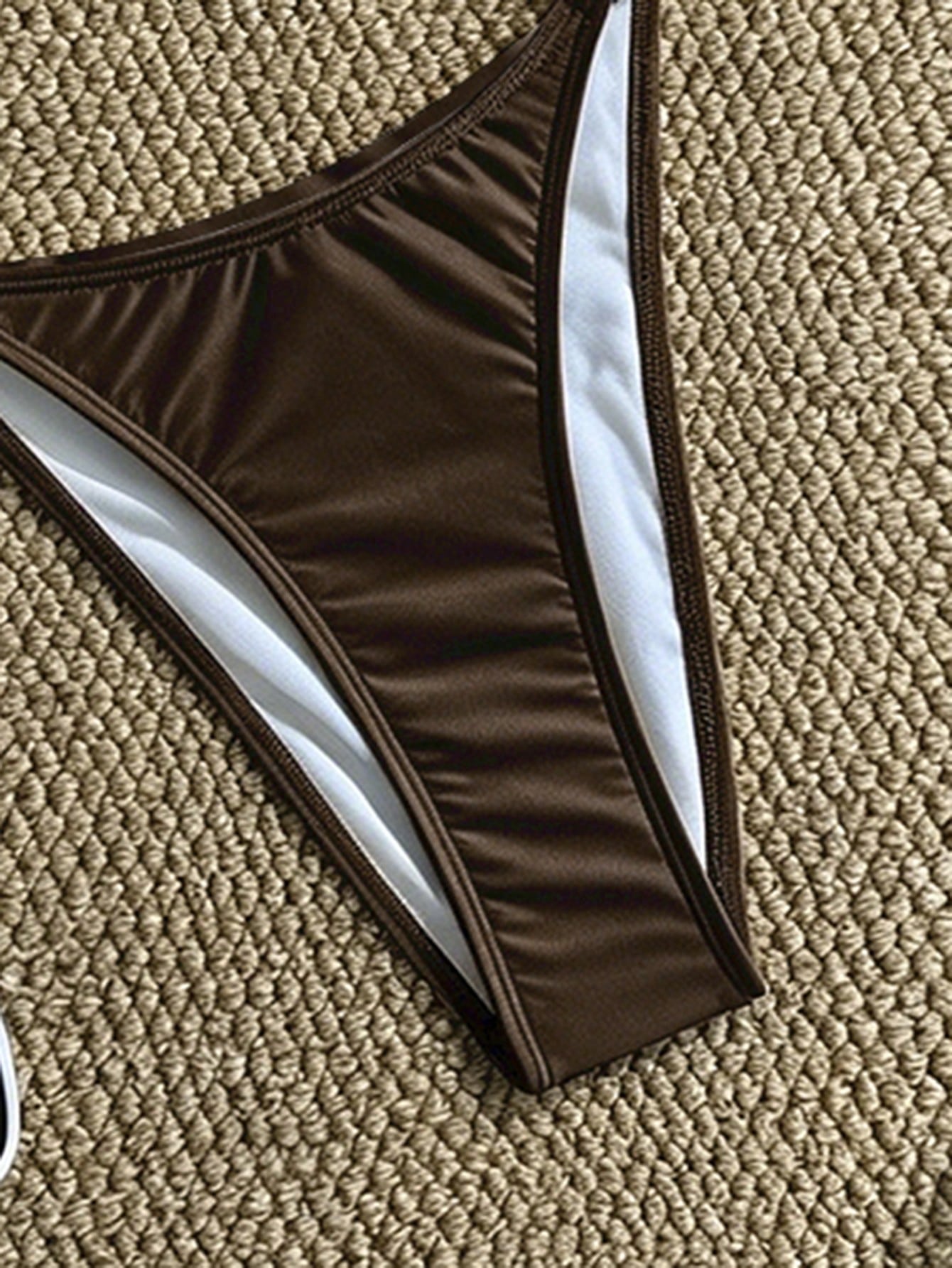 Swim Chiccia 2026 New Women's Summer Beach Elegant Satin Shell Decor