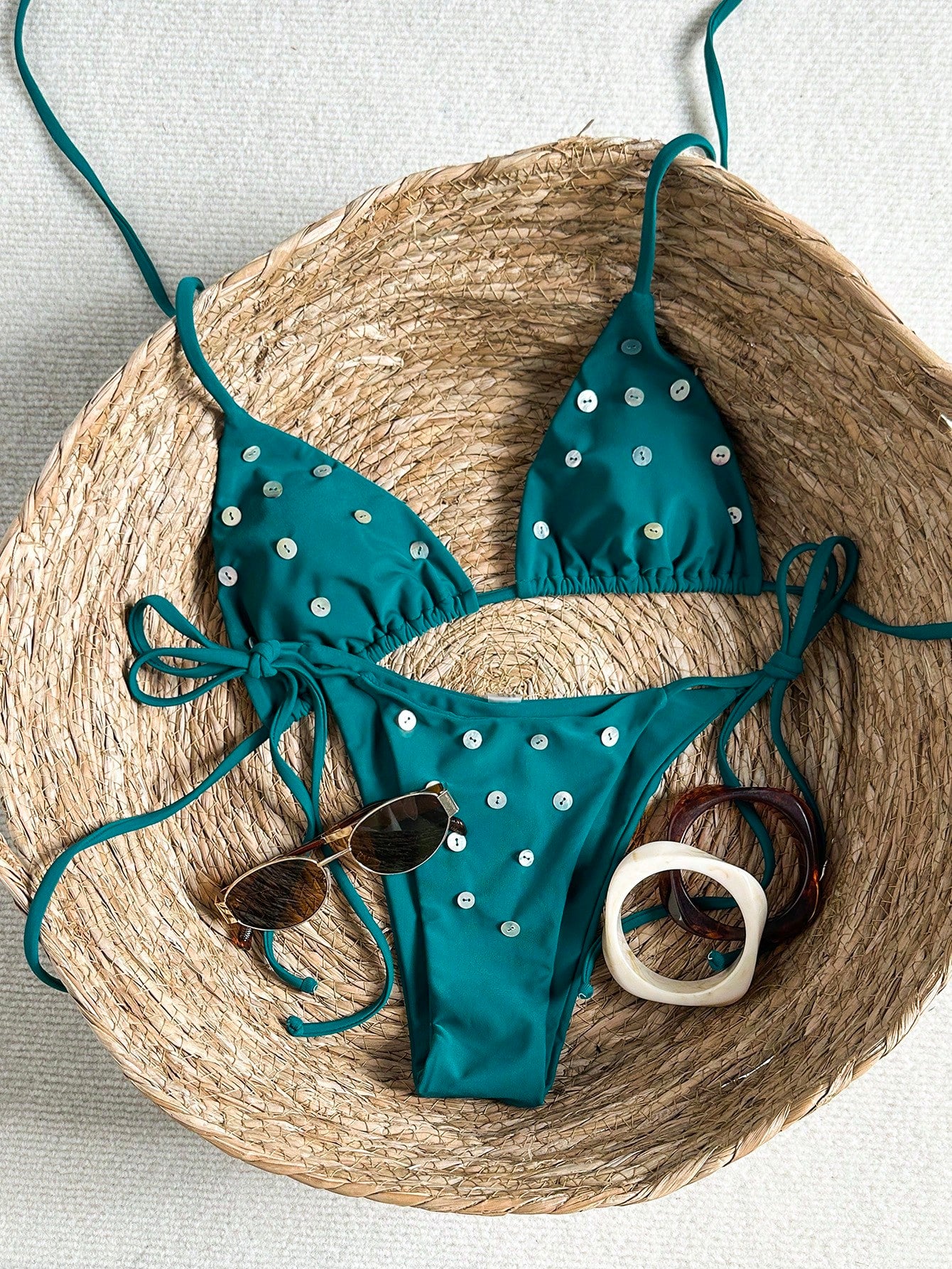 Geometric & Tropical Floral Print Casual Cute Elegant Sexy Bohemian