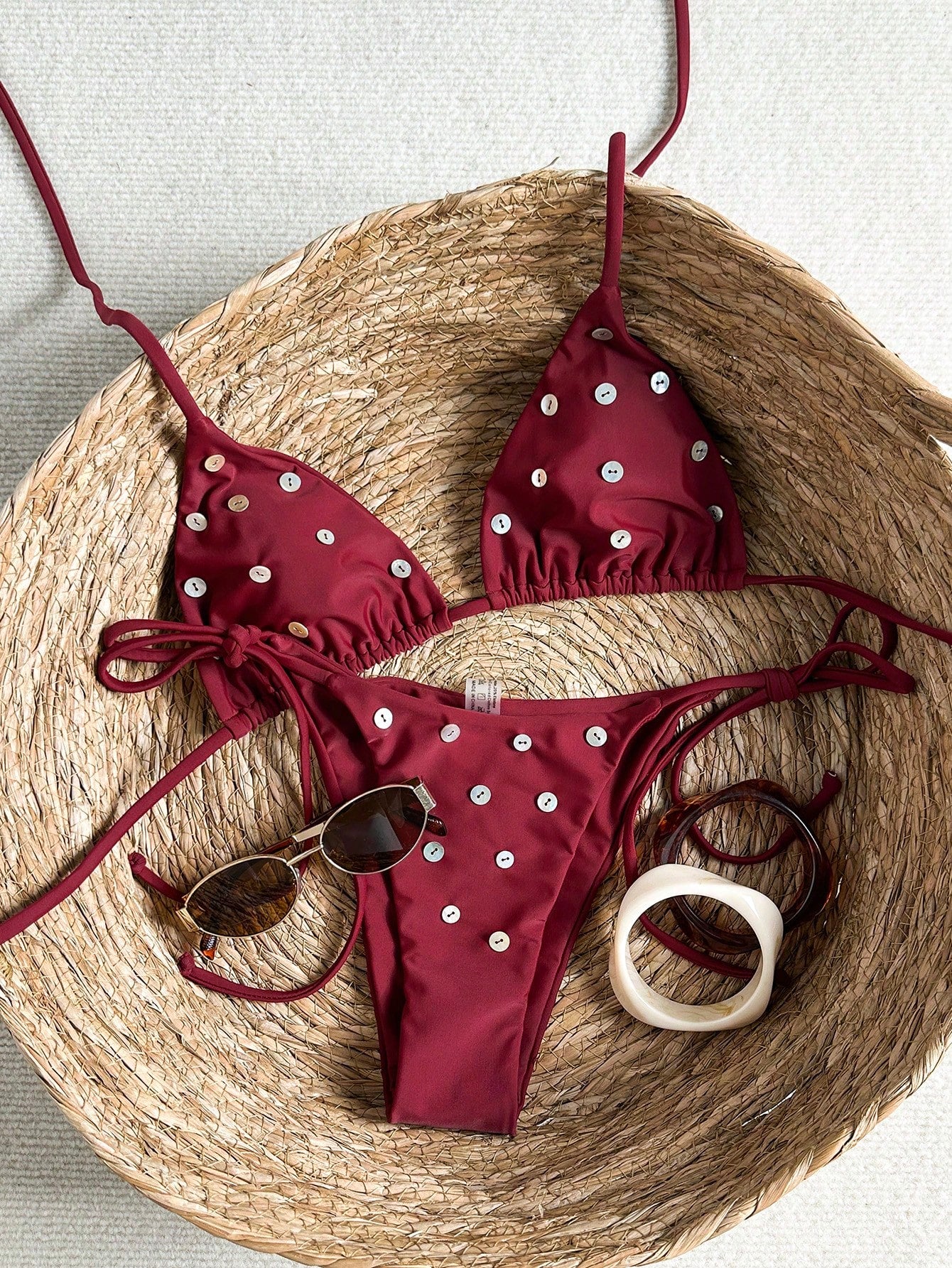 Geometric & Tropical Floral Print Casual Cute Elegant Sexy Bohemian