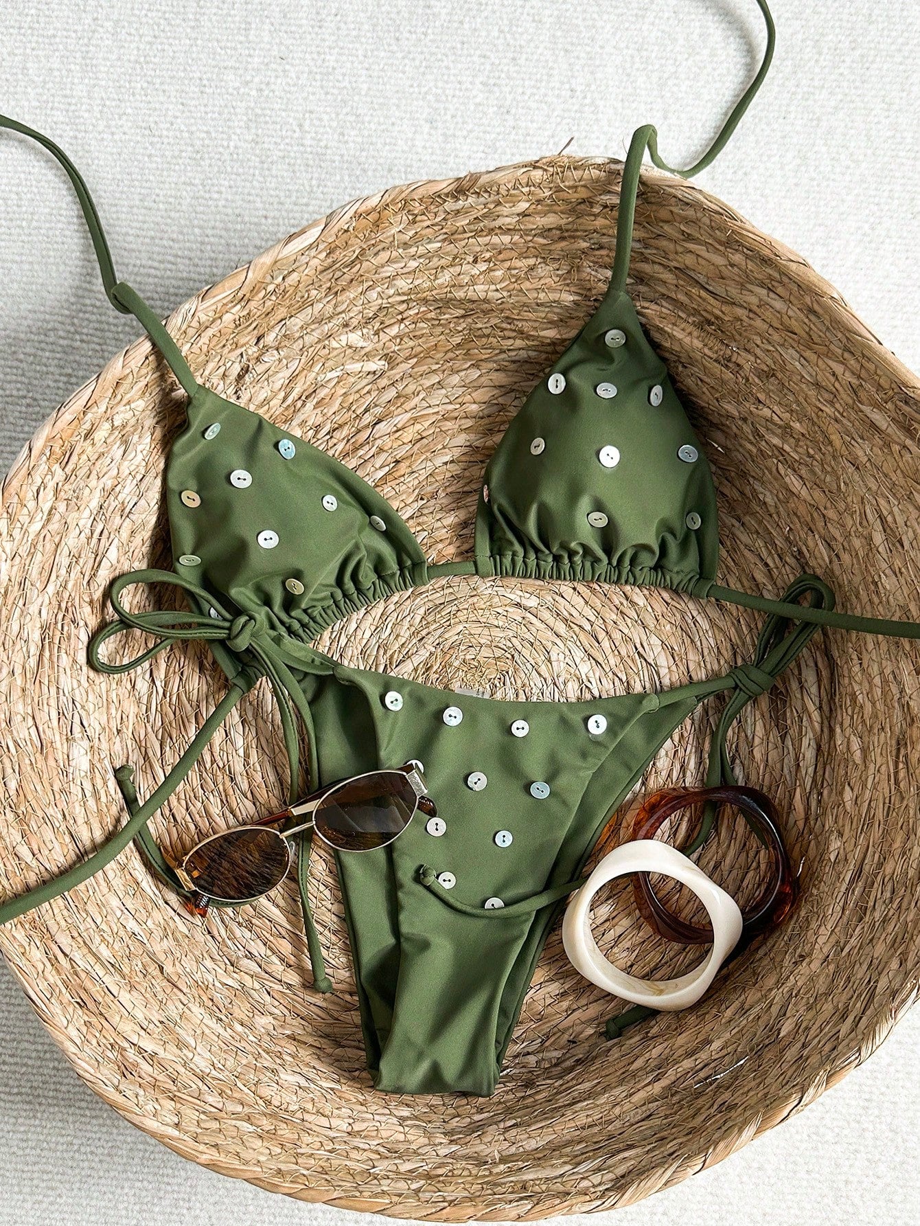 Geometric & Tropical Floral Print Casual Cute Elegant Sexy Bohemian