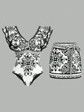 Swim Oasis 2026 Spring/Summer New Women's Plus Size Fashion Sexy Digital Print Design Shoulder Strap