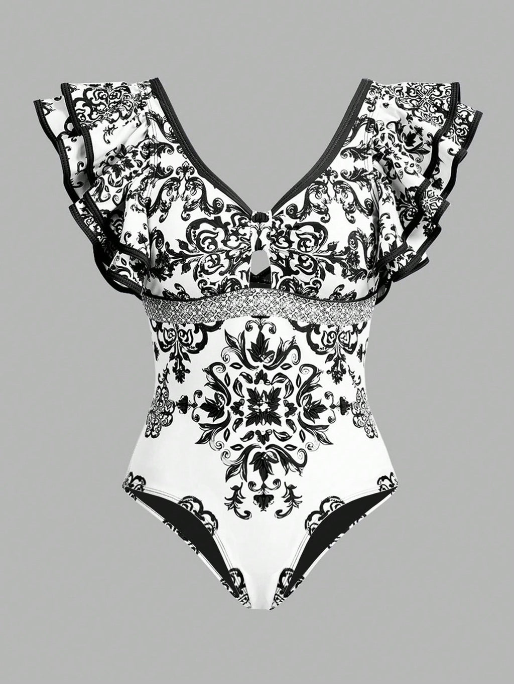 Swim Oasis 2026 Spring/Summer New Women's Plus Size Fashion Sexy Digital Print Design Shoulder Strap - image 3