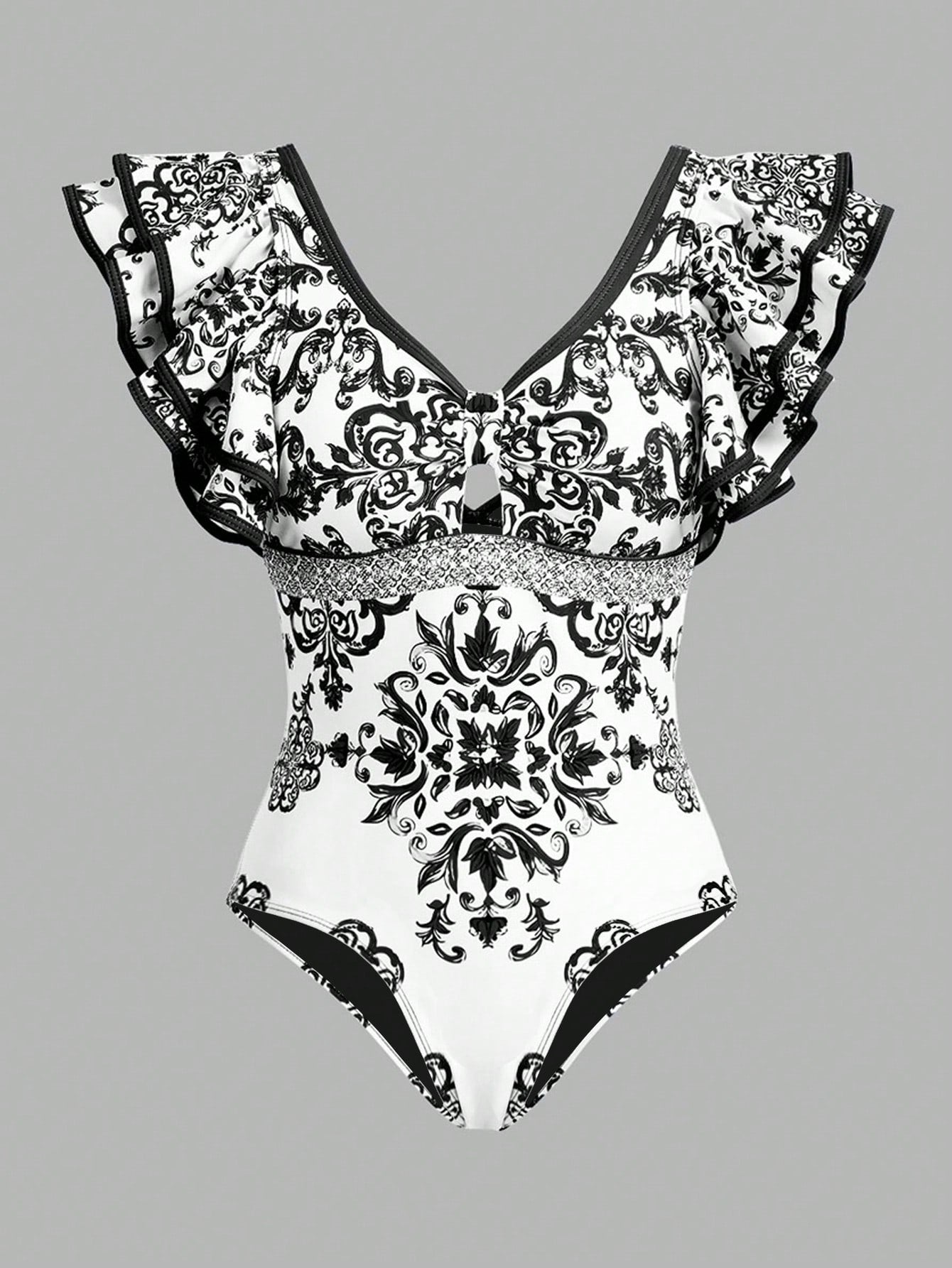 Swim Oasis 2026 Spring/Summer New Women's Plus Size Fashion Sexy Digital Print Design Shoulder Strap - image 3