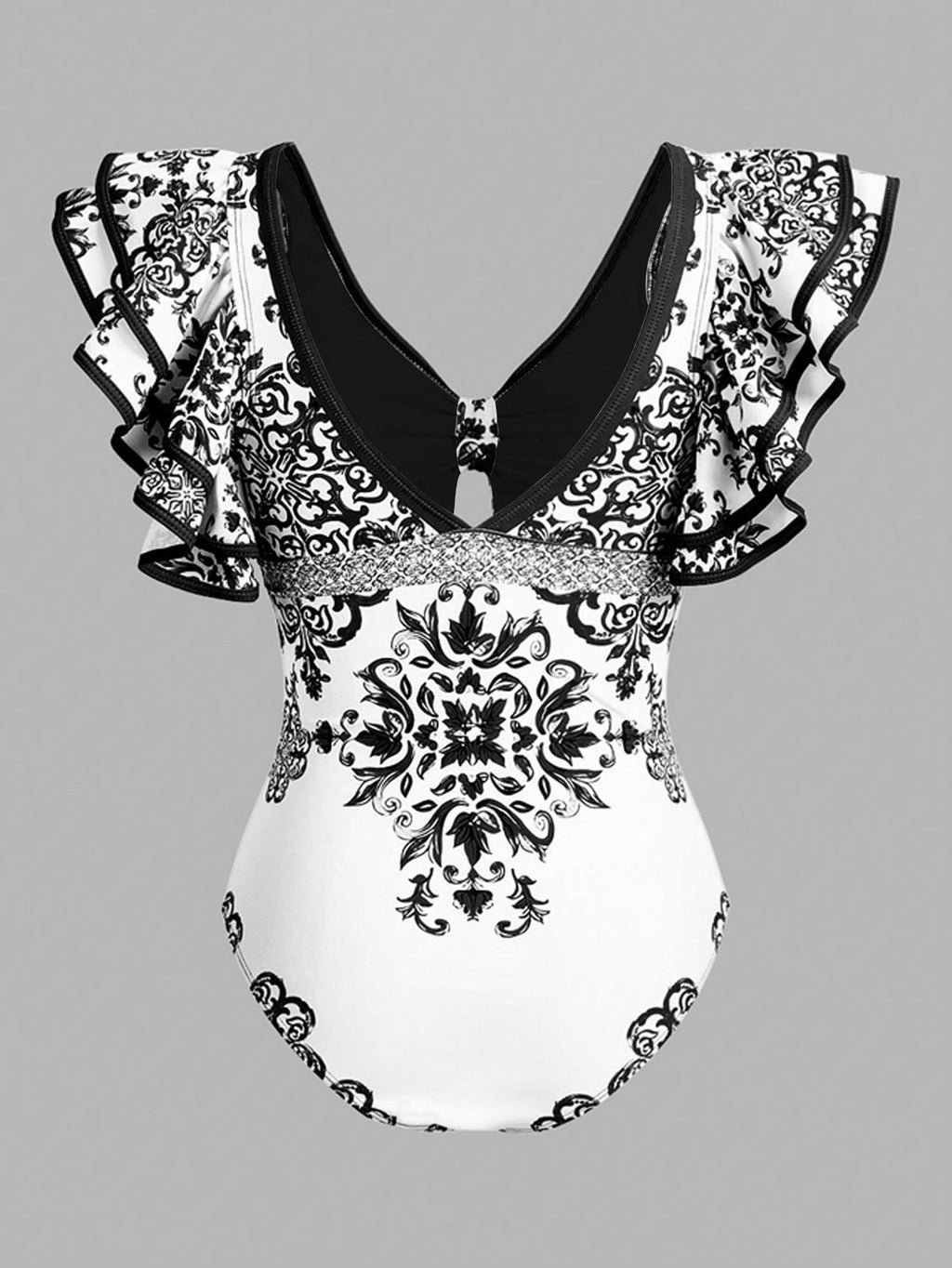 Swim Oasis 2026 Spring/Summer New Women's Plus Size Fashion Sexy Digital Print Design Shoulder Strap - image 5