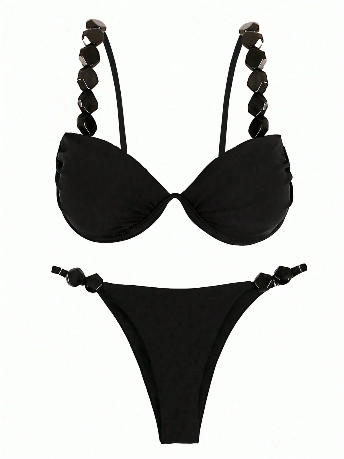 Polovedo Official New Arrival Sexy Solid Orange Bikini Swimsuit, Suitable For Beach, Vacation, Party, And - image 18