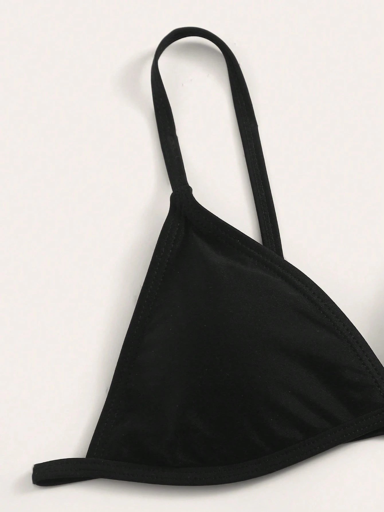 Swim Basics Summer Beach Minimalist Bikini Set Triangle Bra & Thong
