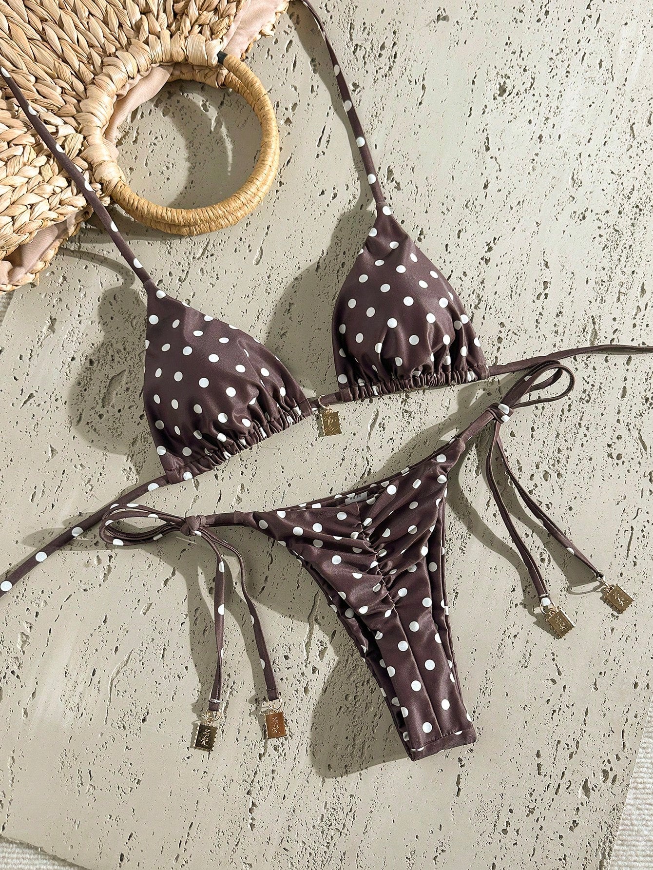 Swim Chiccia Springbreak Women Summer Random Floral Printed Metal