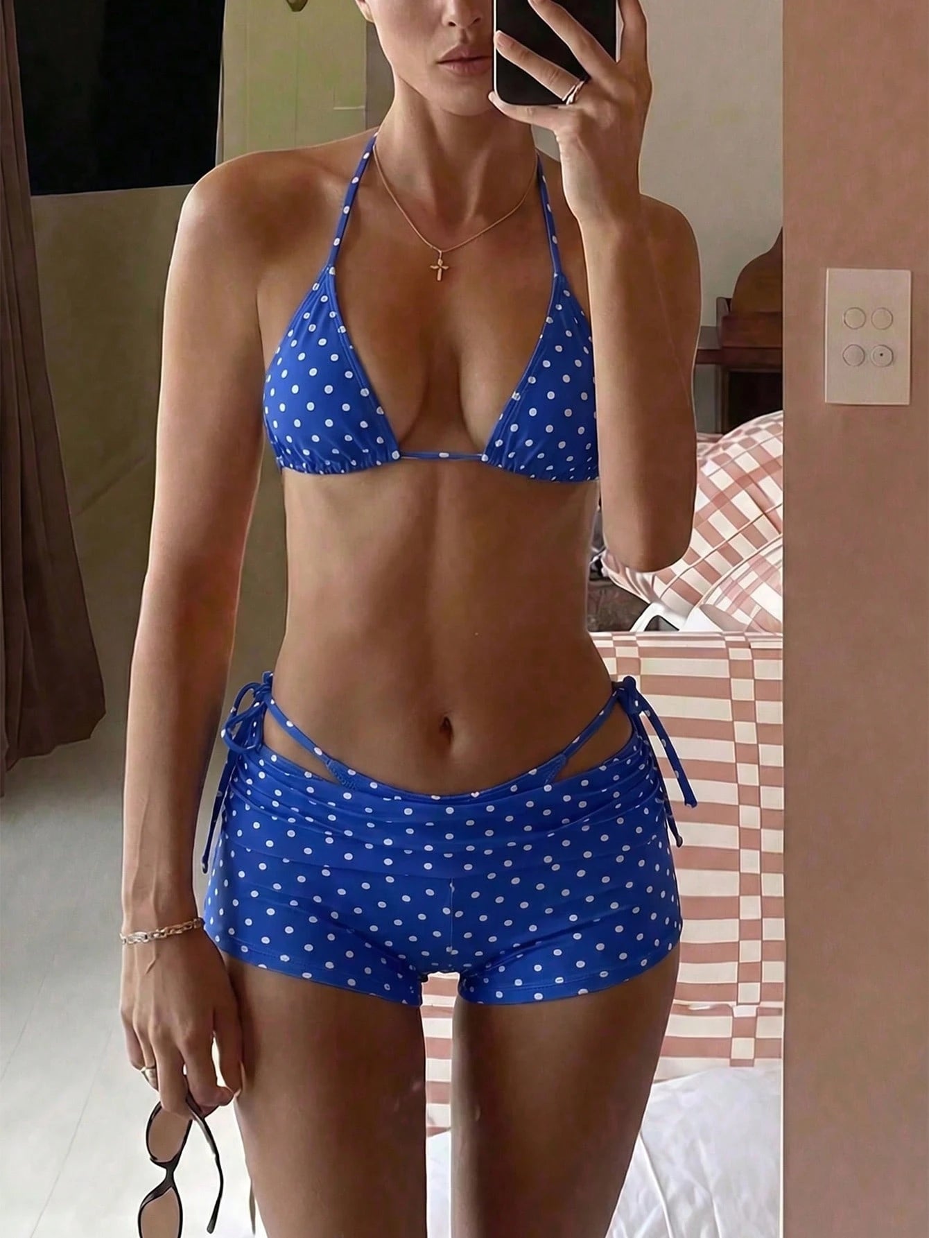 Costavie Summer New Beach Vacation Party Afternoon Tea Polka Dot