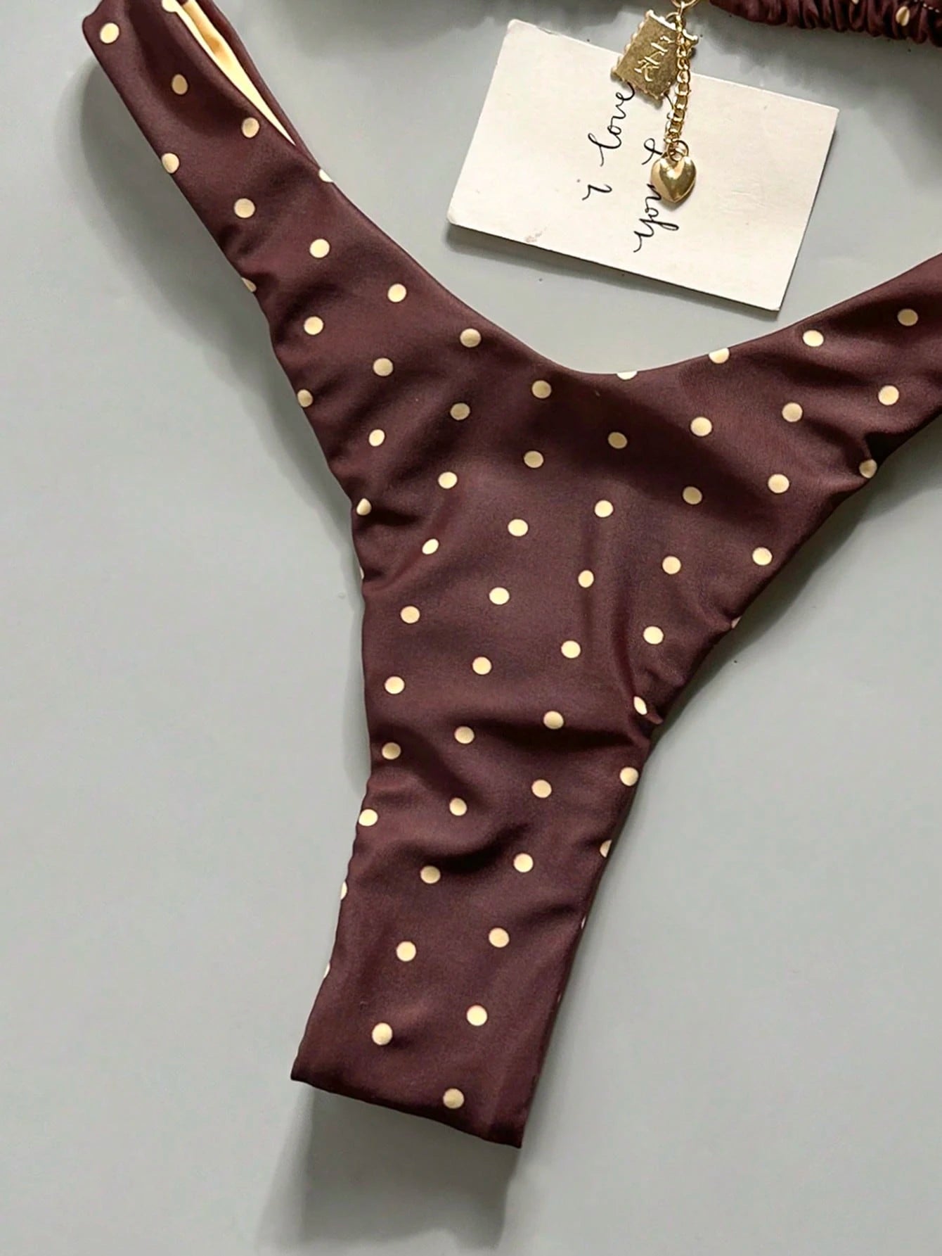 Swim Basics Women Summer Random Floral Print Halter Metal Decor Sexy Bikini Set