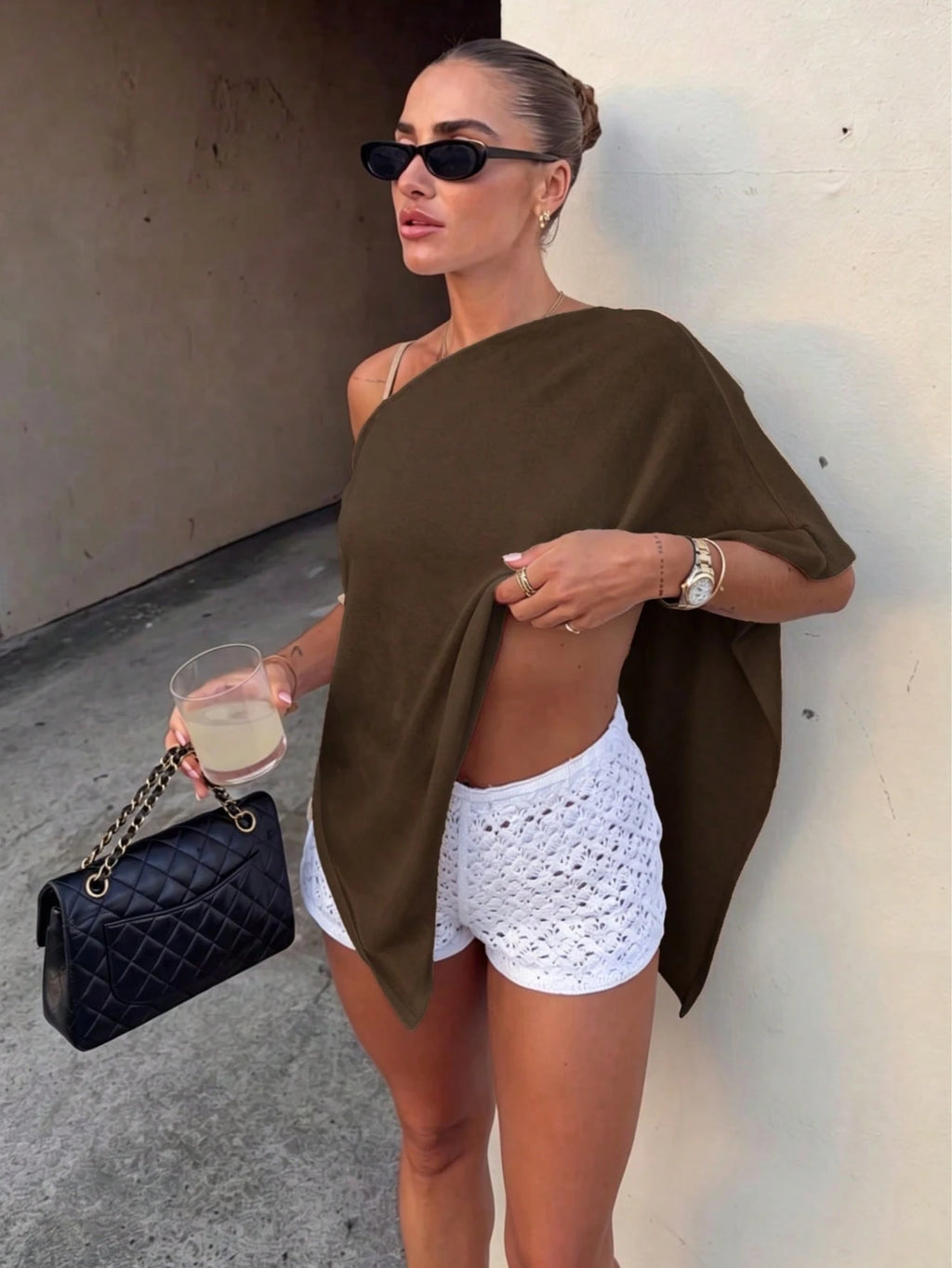 2026 New Women's Fashion Elegant Loose Knit Top, Suitable For Daily Wear And Casual Travel Vacation Beach - image 17