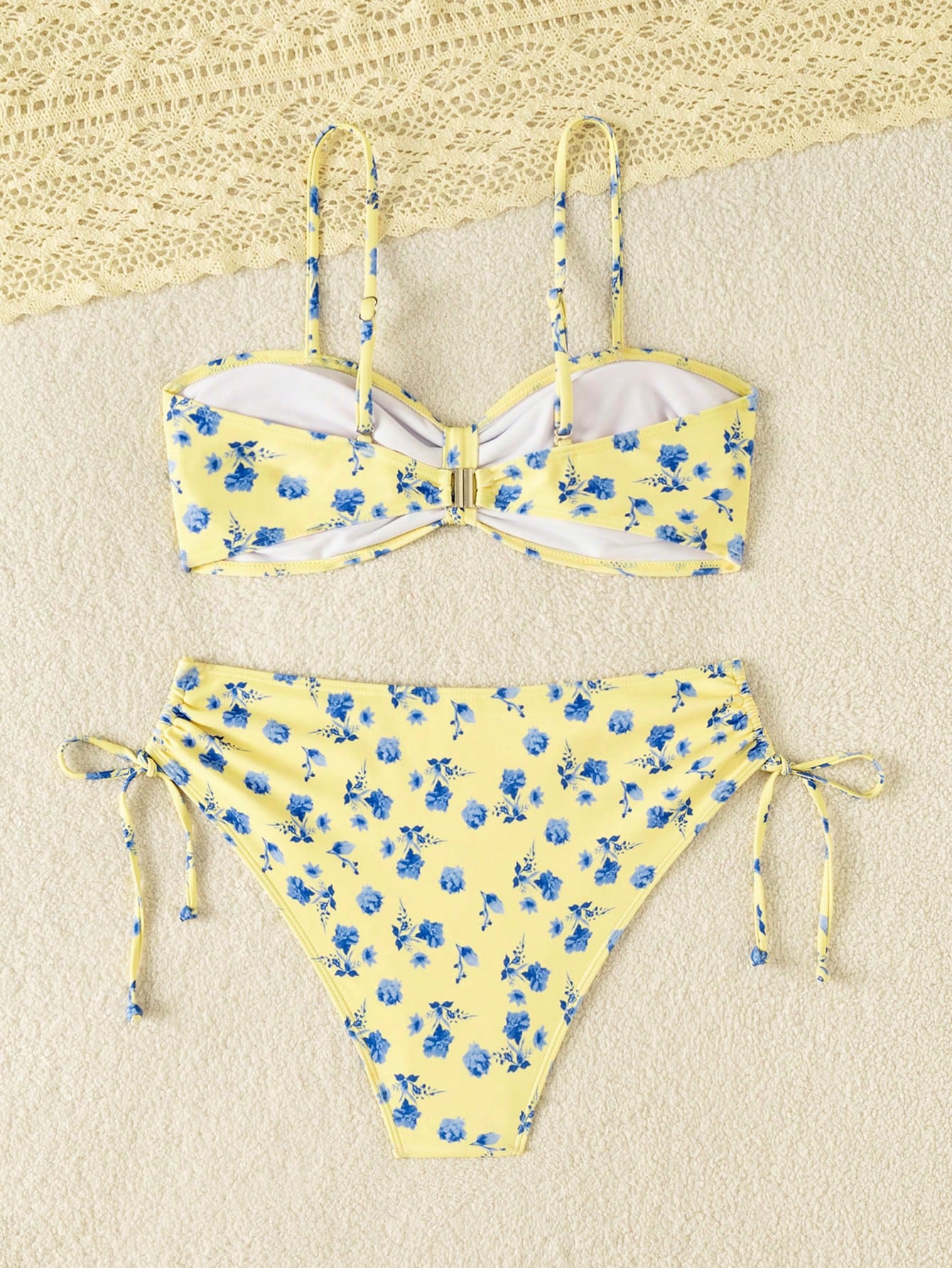 Swim Lushoire Swim Lushore Women Polka Dot High Waist Bikini 2 Pieces