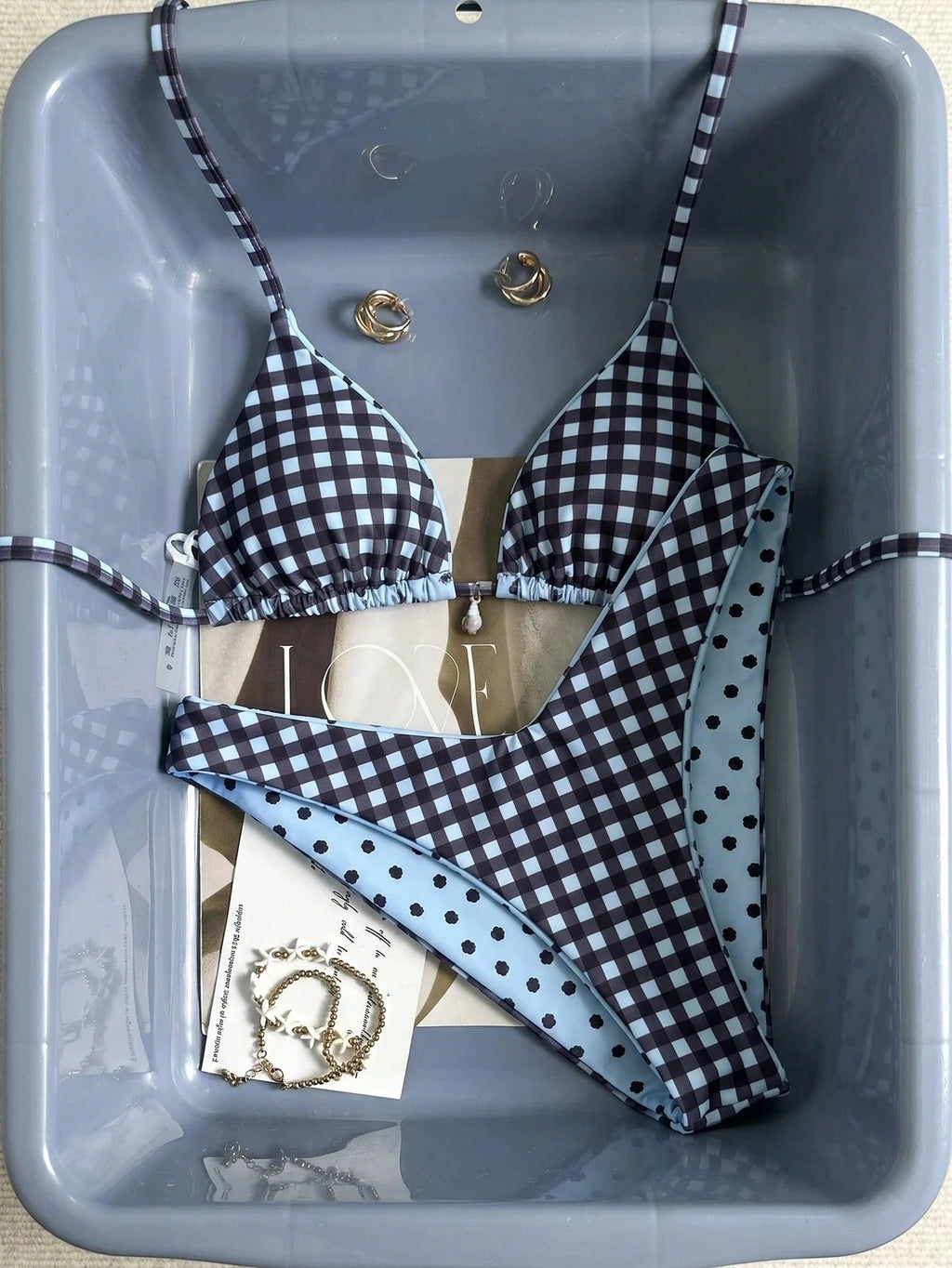 Swim Mod 26SS Spring/Summer Beach Vacation Holiday Light Blue Shell