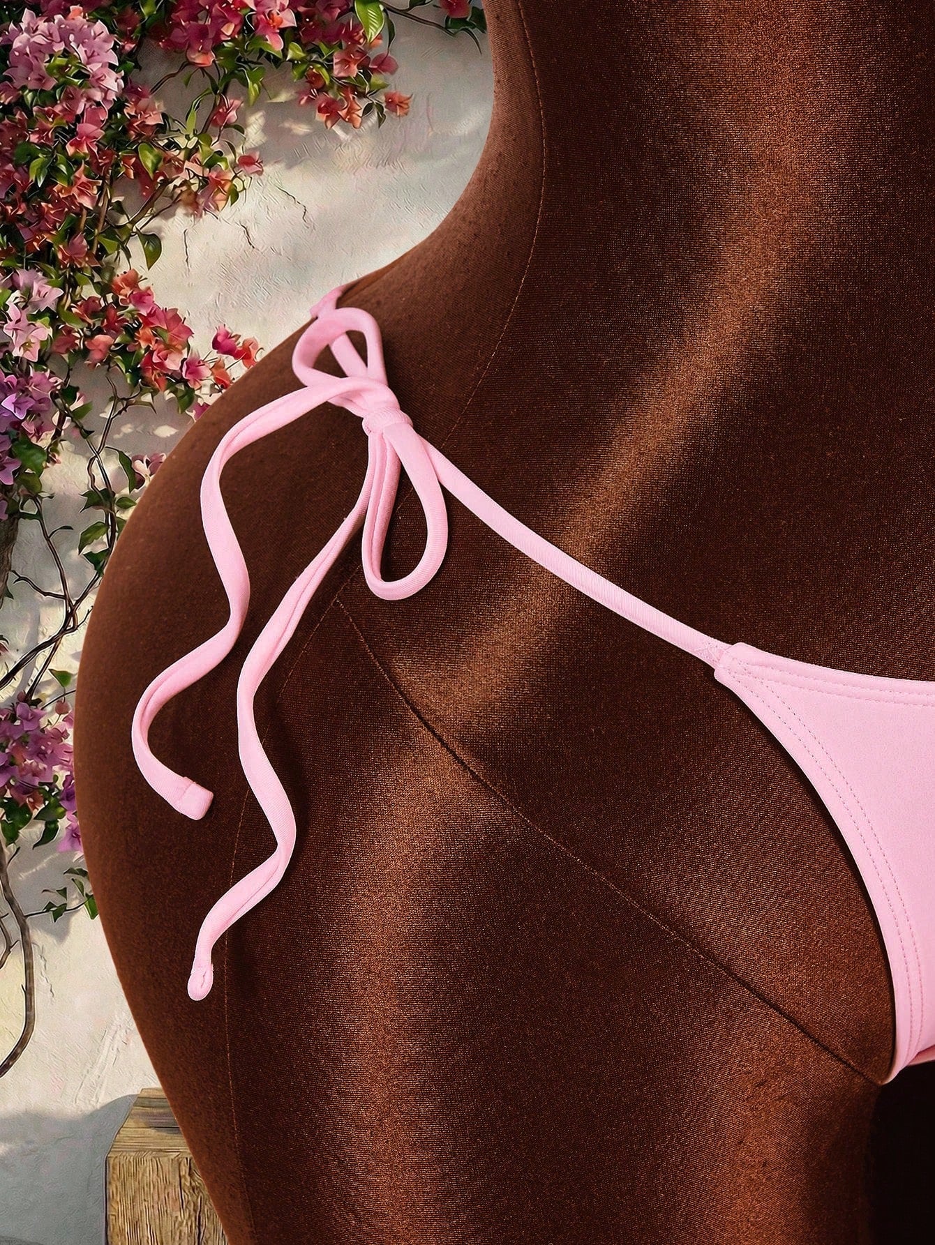Amplova Women's Swimwear Set With Starfish Detail, Backless Flare