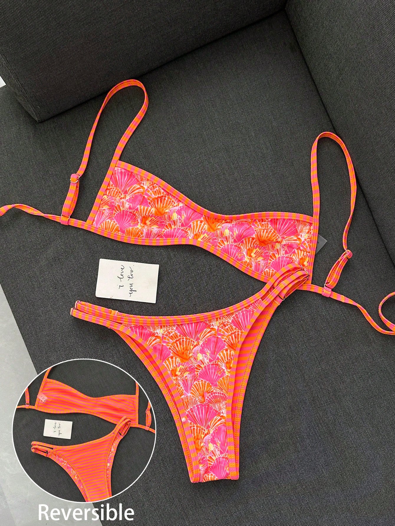 Swim Mod Women's Pink Summer Casual Beach Holiday Vacation Holiday