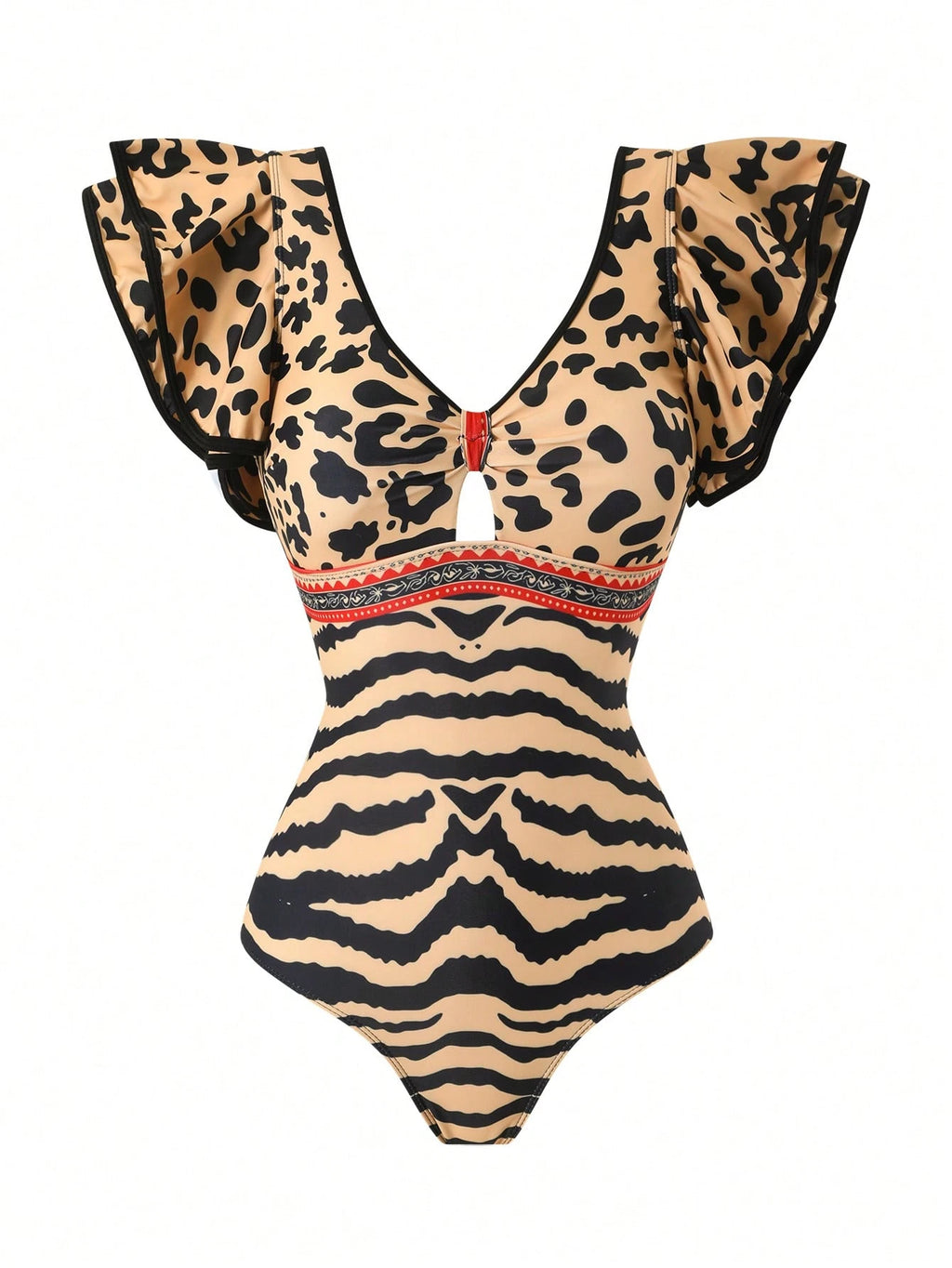 Swim Oasis 2026 Spring/Summer New Women's Plus Size Fashion Sexy Digital Print Design Shoulder Strap - image 13