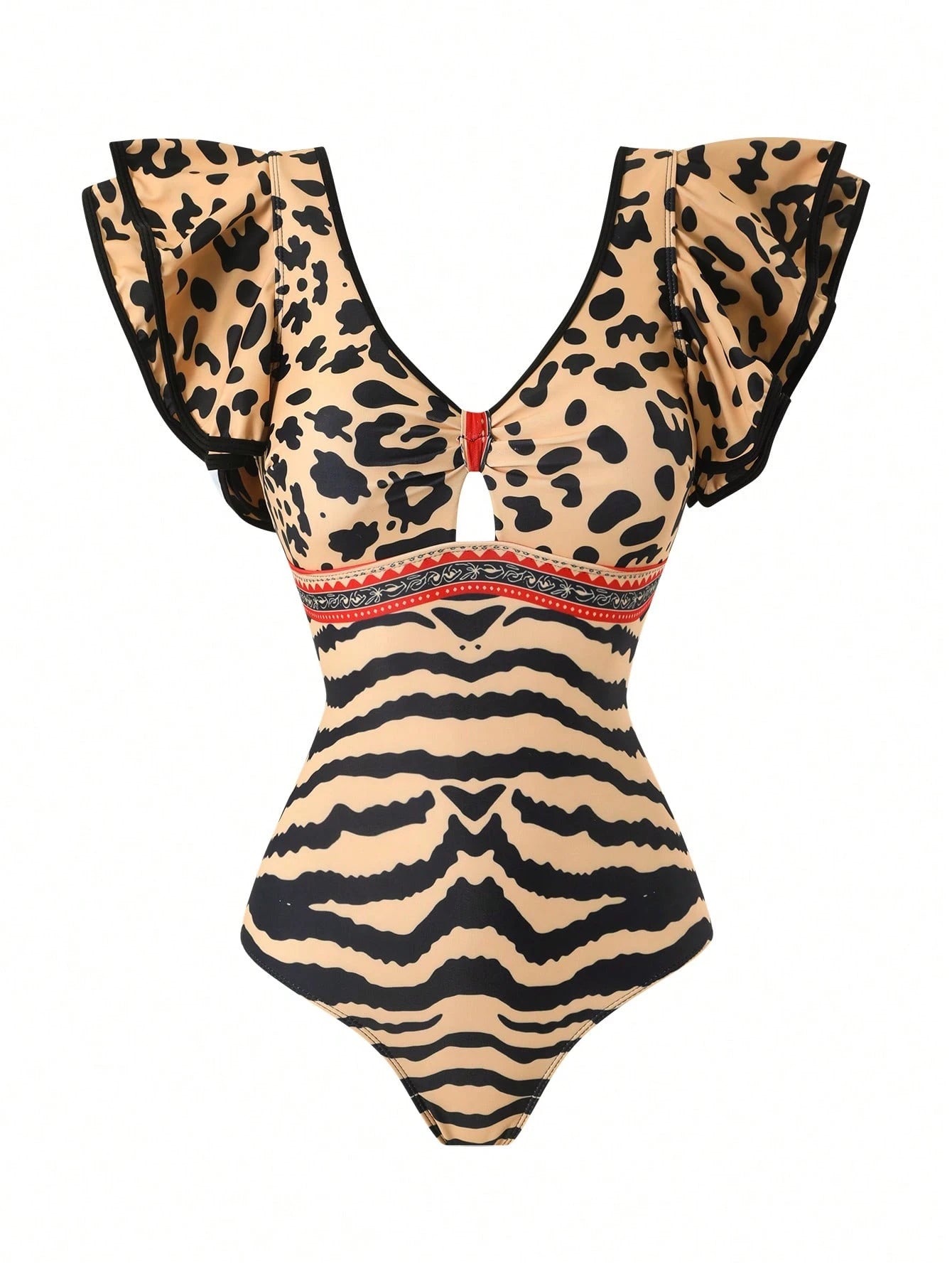 Swim Oasis 2026 Spring/Summer New Women's Plus Size Fashion Sexy Digital Print Design Shoulder Strap - image 13