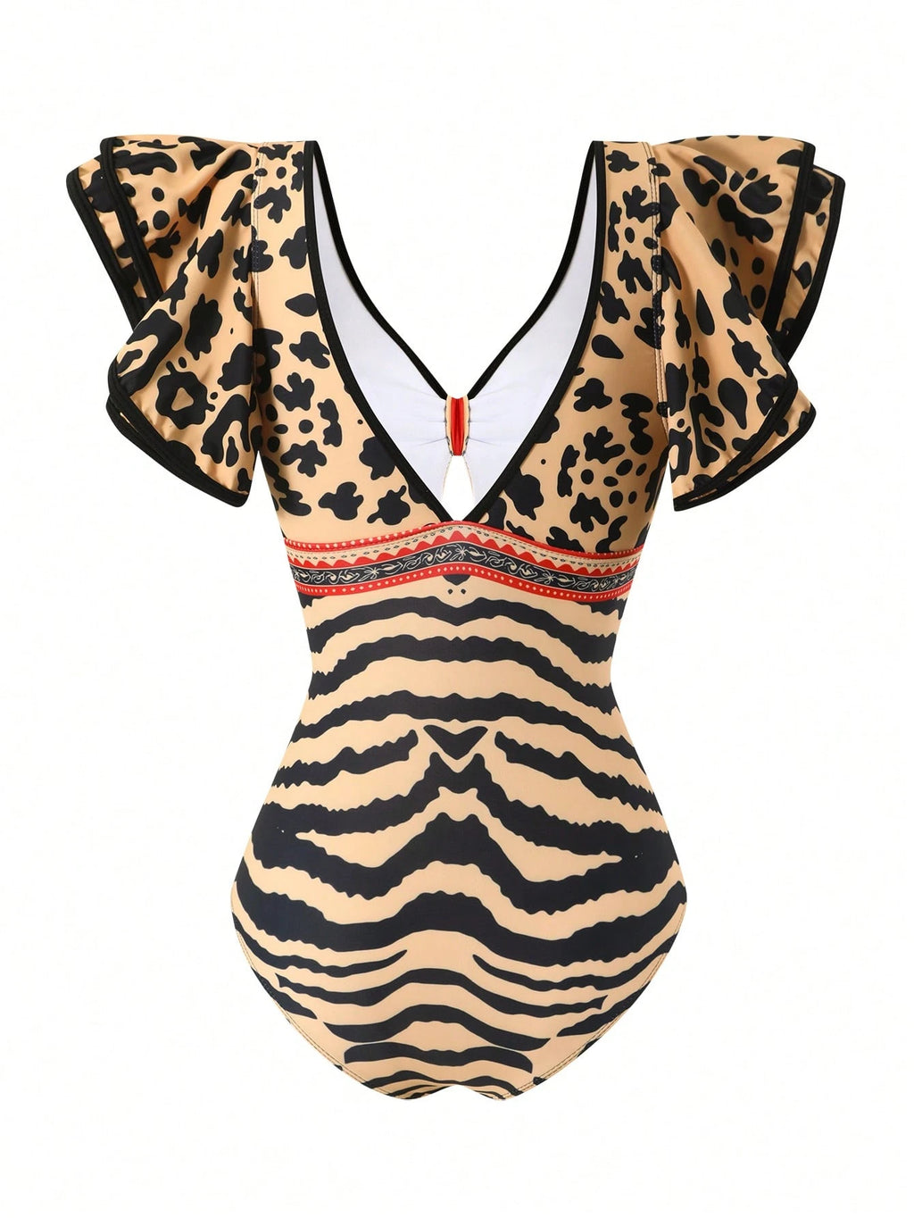 Swim Oasis 2026 Spring/Summer New Women's Plus Size Fashion Sexy Digital Print Design Shoulder Strap - image 15