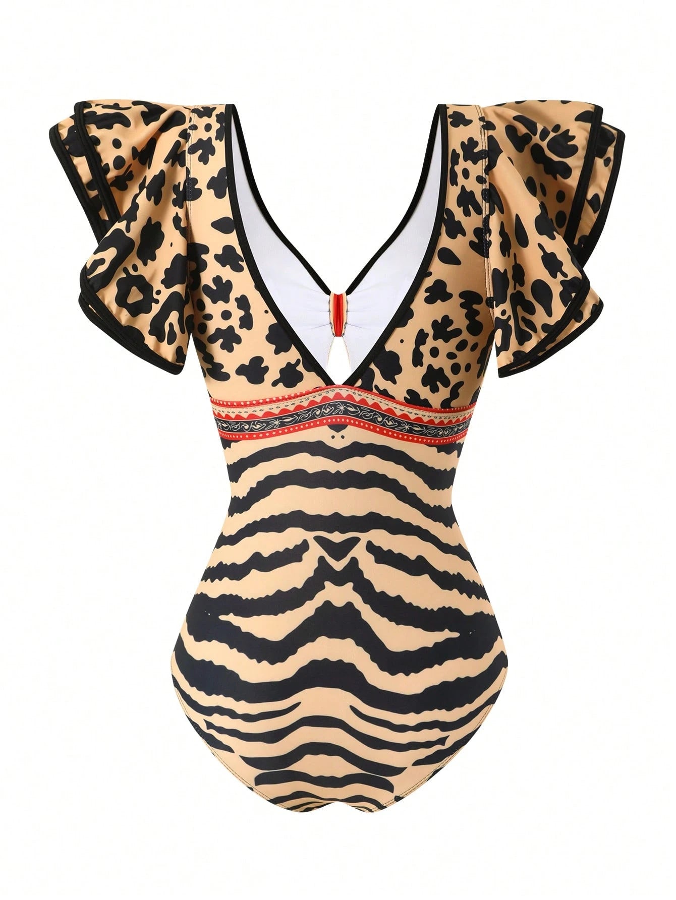 Swim Oasis 2026 Spring/Summer New Women's Plus Size Fashion Sexy Digital Print Design Shoulder Strap - image 15