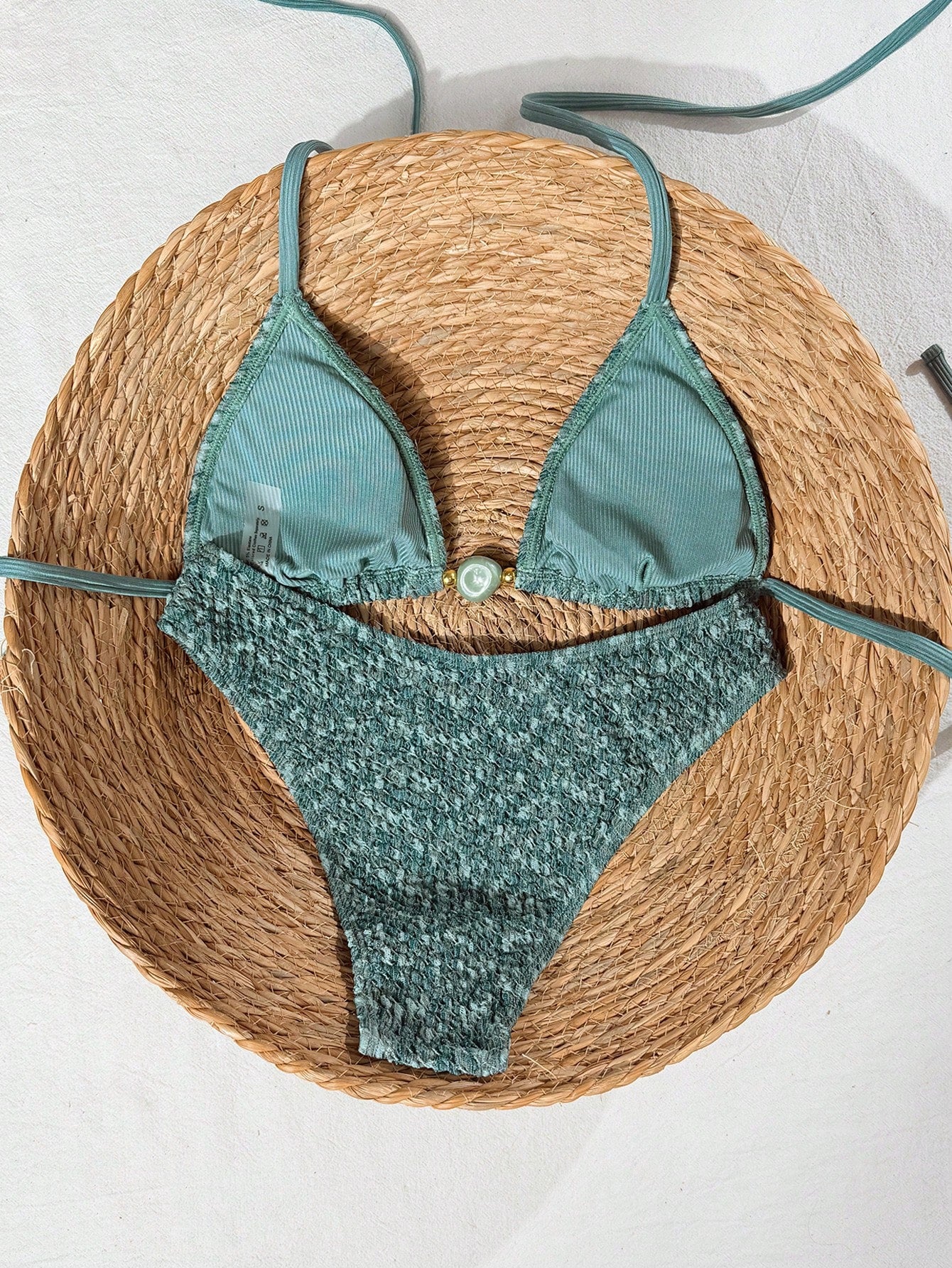 Swim Mod Pink Summer Y2k Beach Holiday Holiday Colorful Striped
