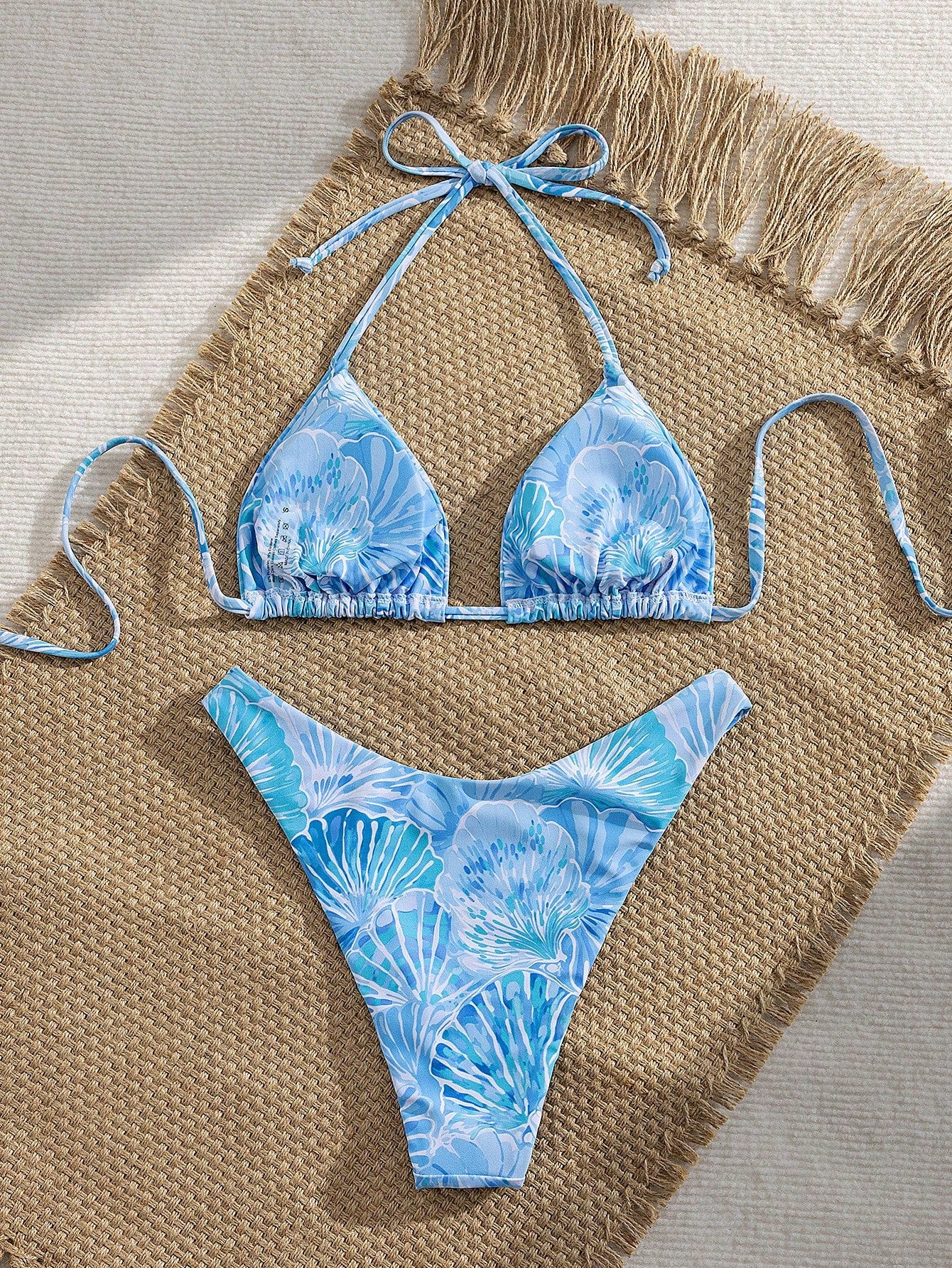 Swim Mod Summer Vacation Sexy Fashion All-Over Ocean Element