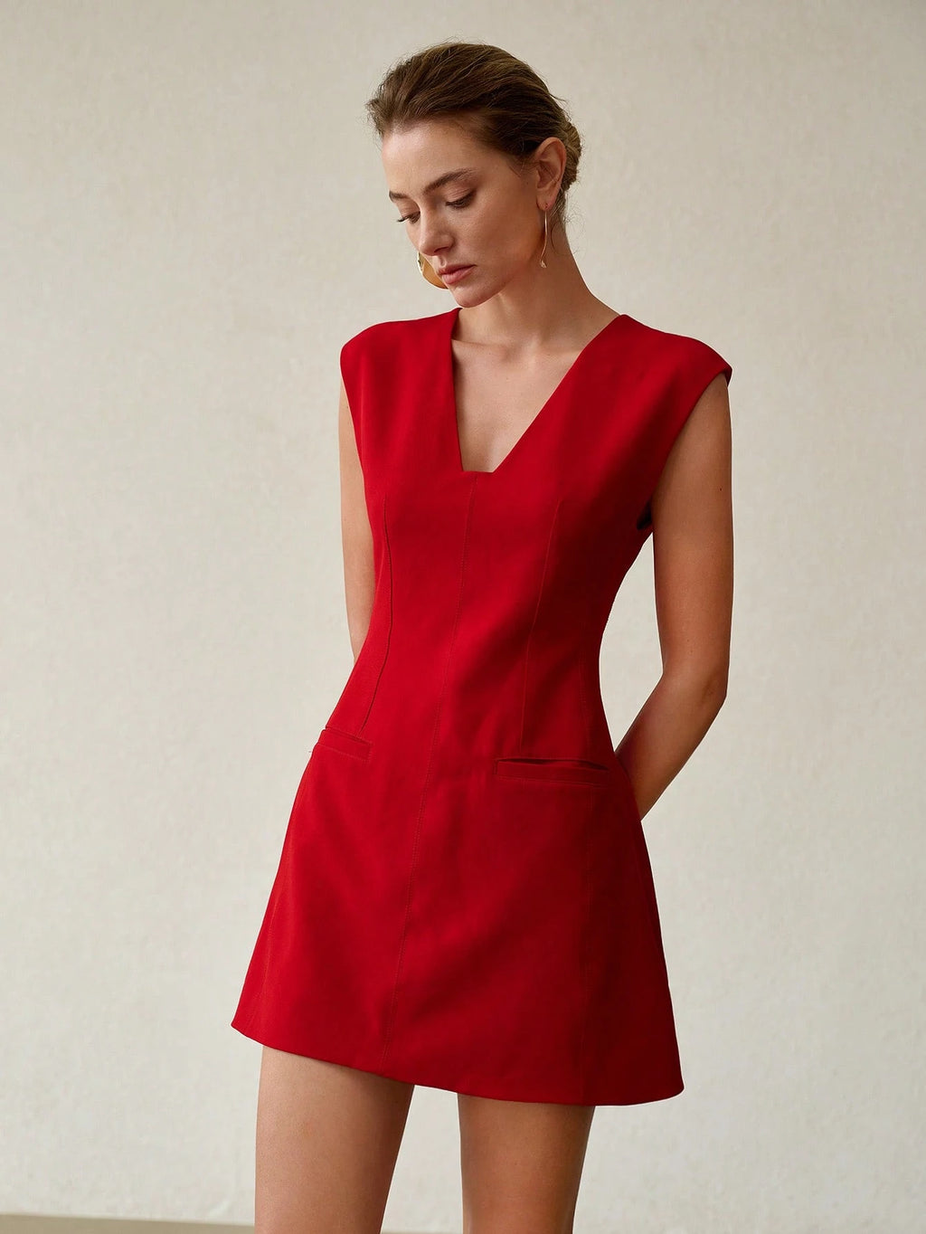 MOTF PREMIUM SPRING/SUMMER 3D CUT STRUCTURAL DESIGN ELEGANT DRESS - image 11