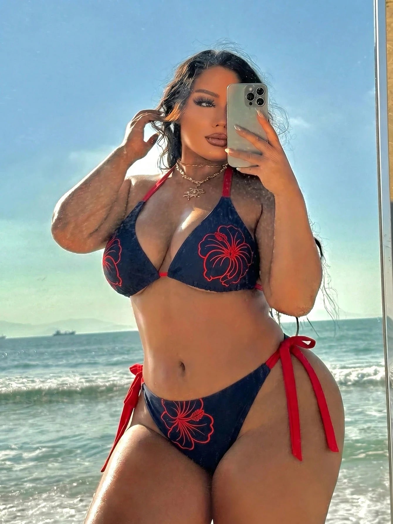 Swim SXY 2026 Summer Women's Beach Bikini Sexy Vacation Plus Size Swimsuit Set, Summer Women's Plus Size - image 14