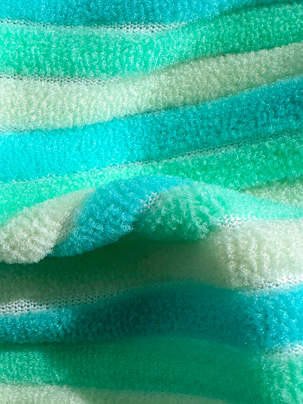 Swim Mod Summer Beach Women 2 Pieces Set Green Special Texture Fabric
