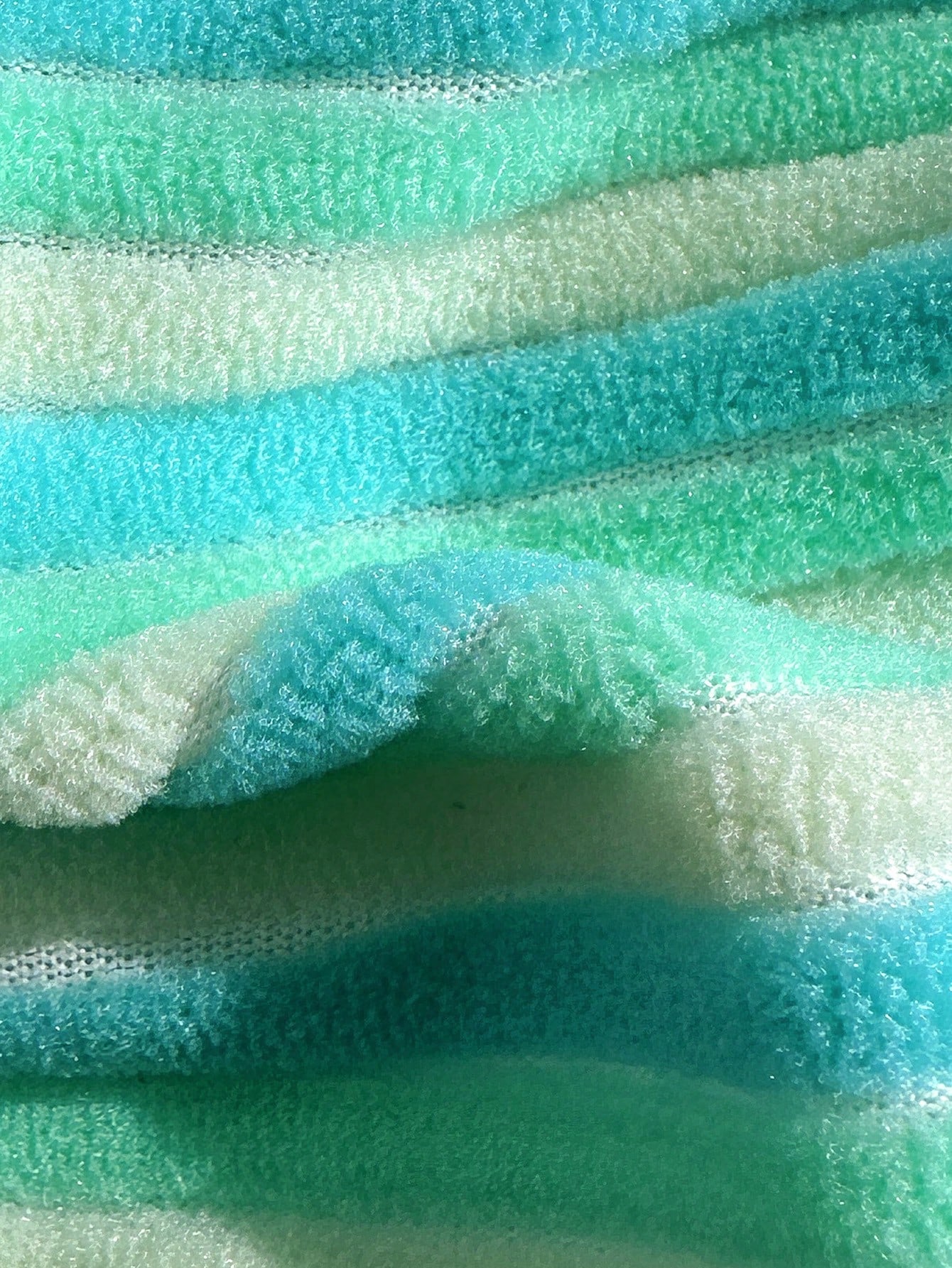 Swim Mod Summer Beach Women 2 Pieces Set Green Special Texture Fabric