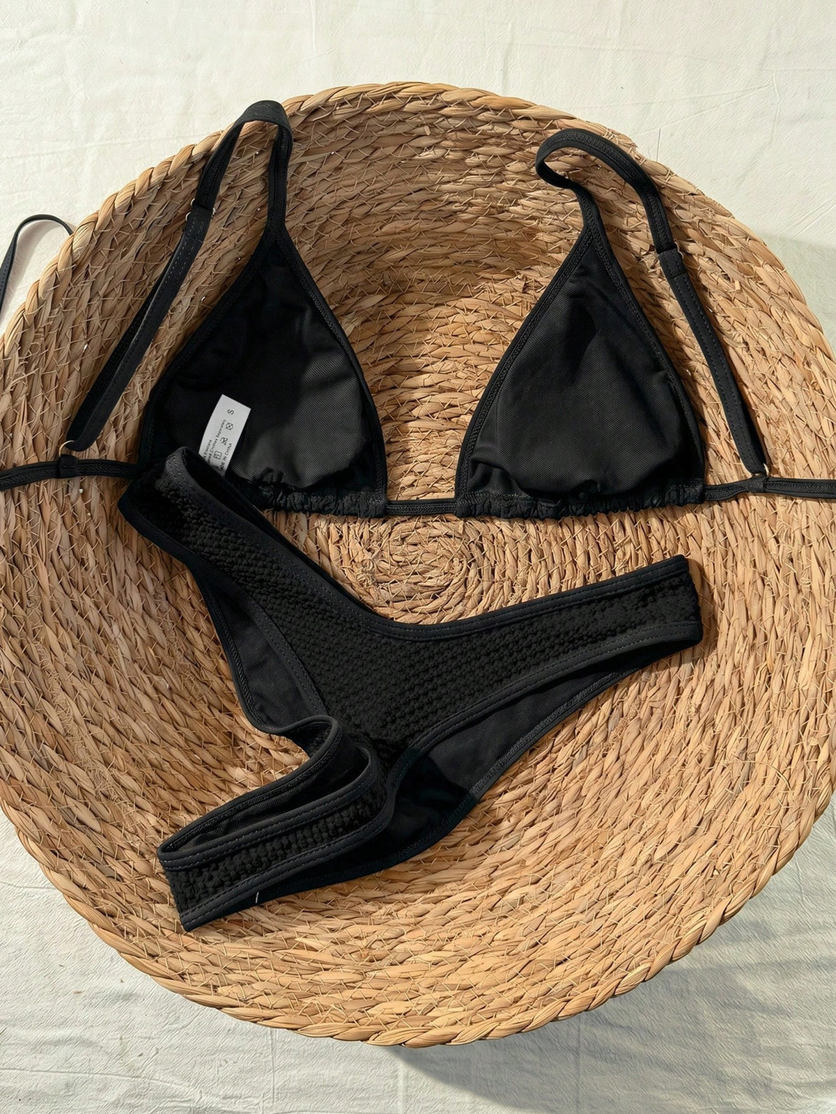 Swim Vcay 2 Pieces Swimwear: Random Print Halter Top With Spaghetti Straps And Side Tie Bottom Summer - image 15