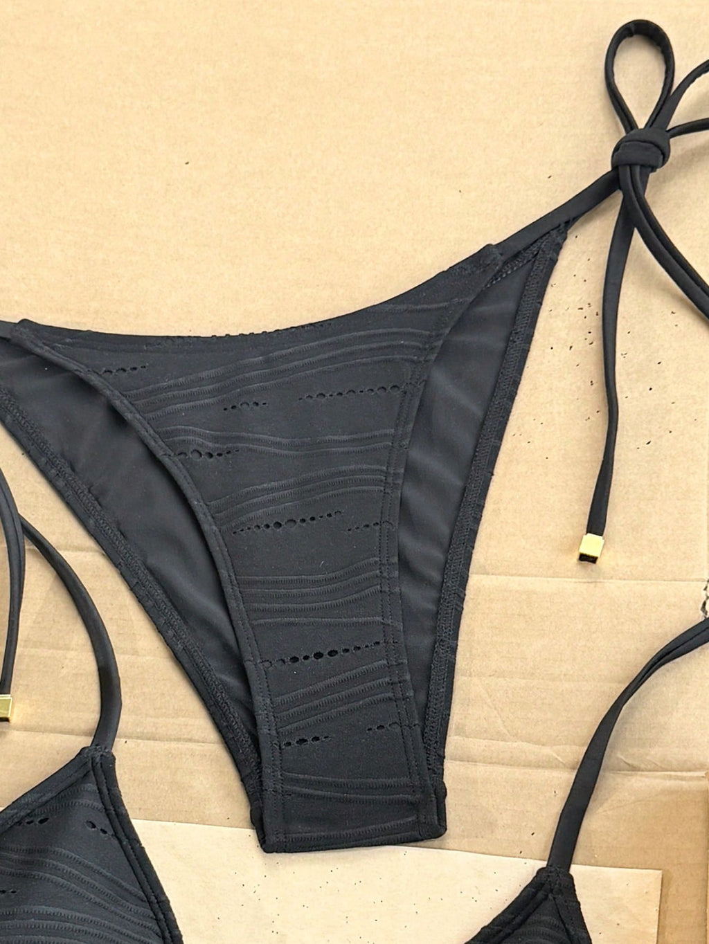 Swim Vcay 2026 Spring/Summer Colorful Shell Spaghetti Strap Halter Tie Side High Cut Thong Bikini Swimwear - image 15