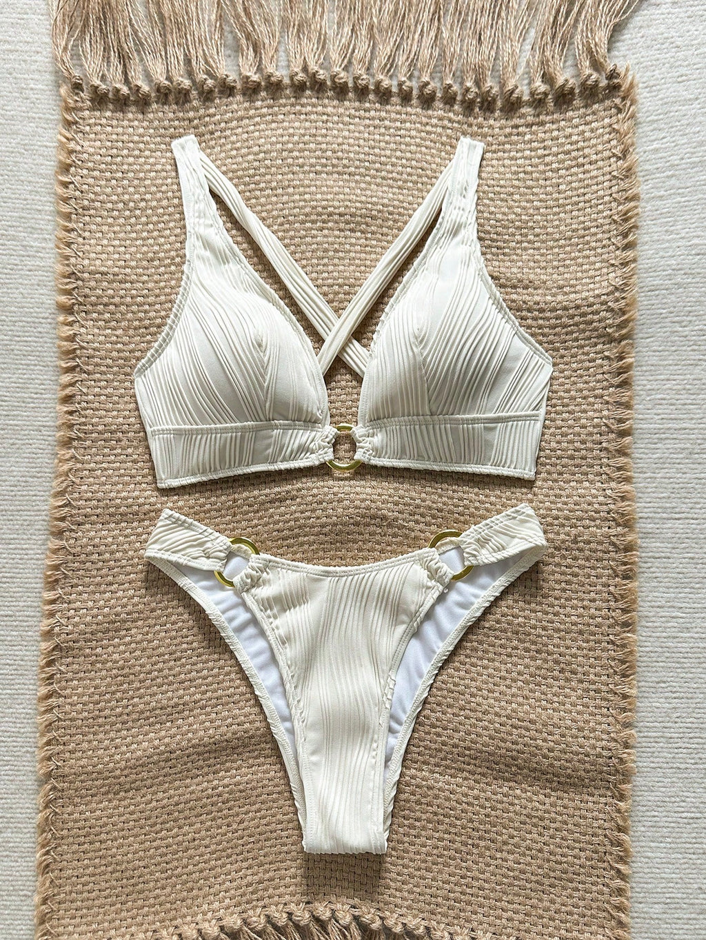 Swim Vcay 2pcs/Set European And American Women's Fashion Separate