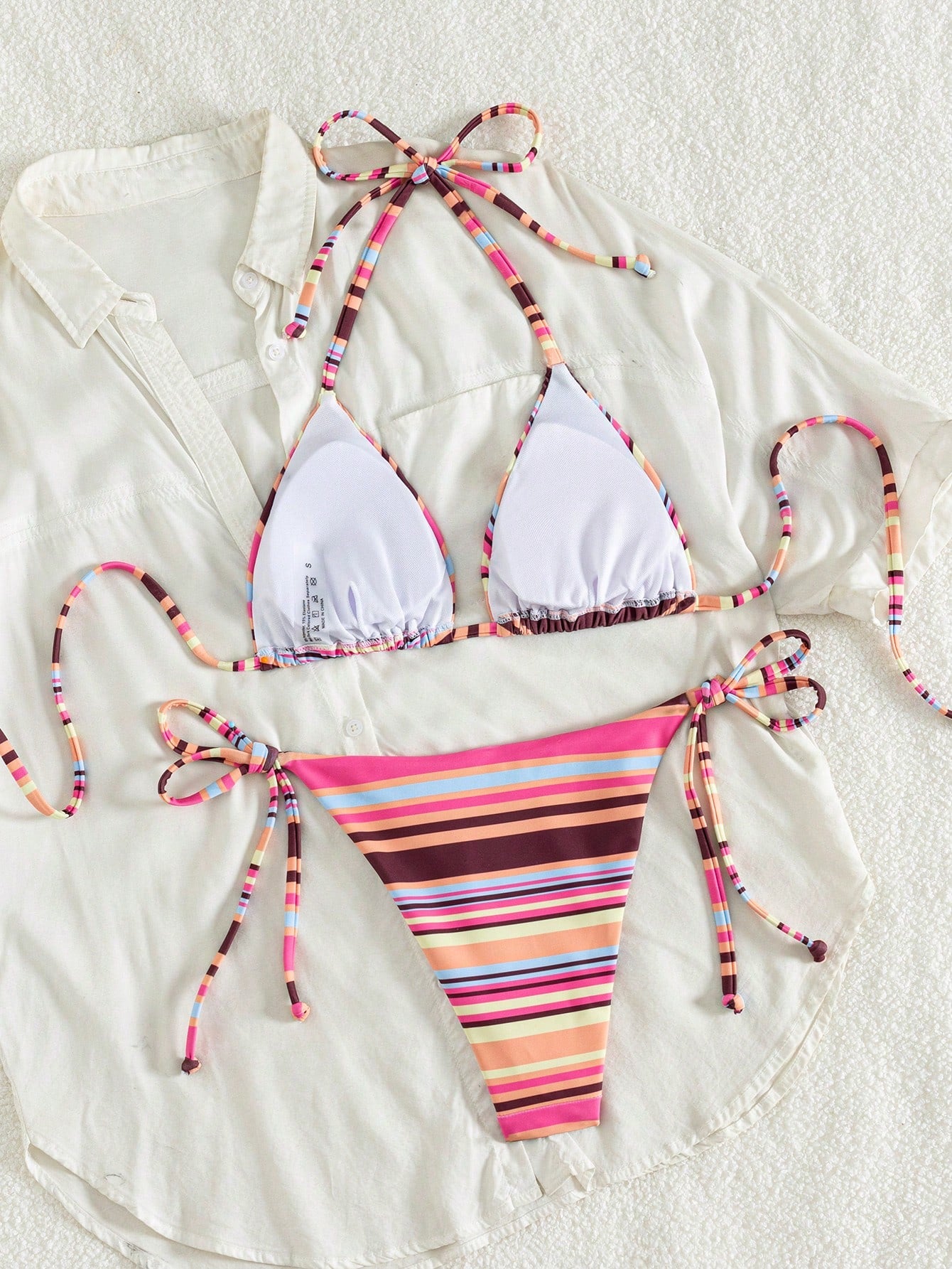 Swim Vcay Spring/Summer Women's 2-Piece Sexy Bikini Swimsuit Set,