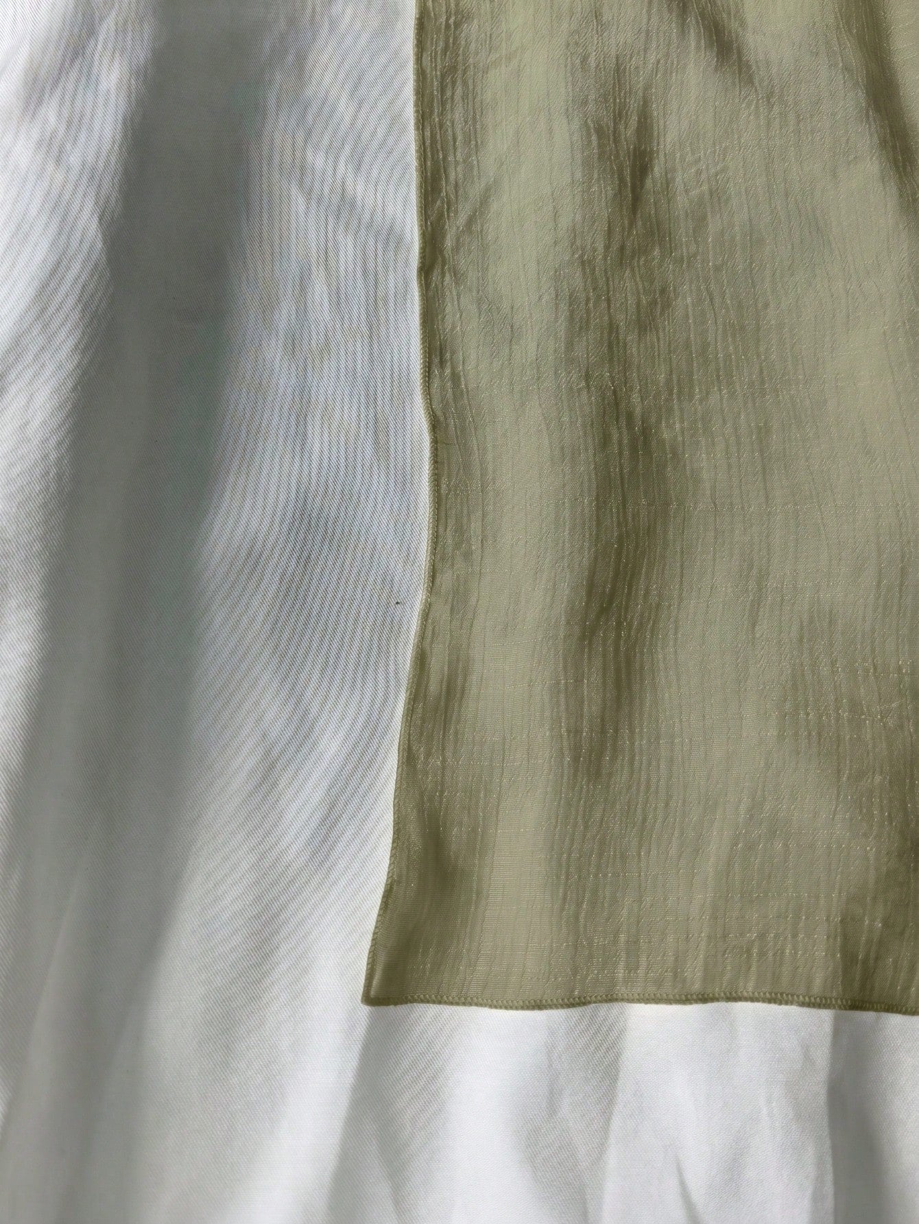 Plus Size Women's Summer White Batwing 3/4 Sleeve Cover Up, White , Single-Breasted Shirt, Solid Color , - image 16