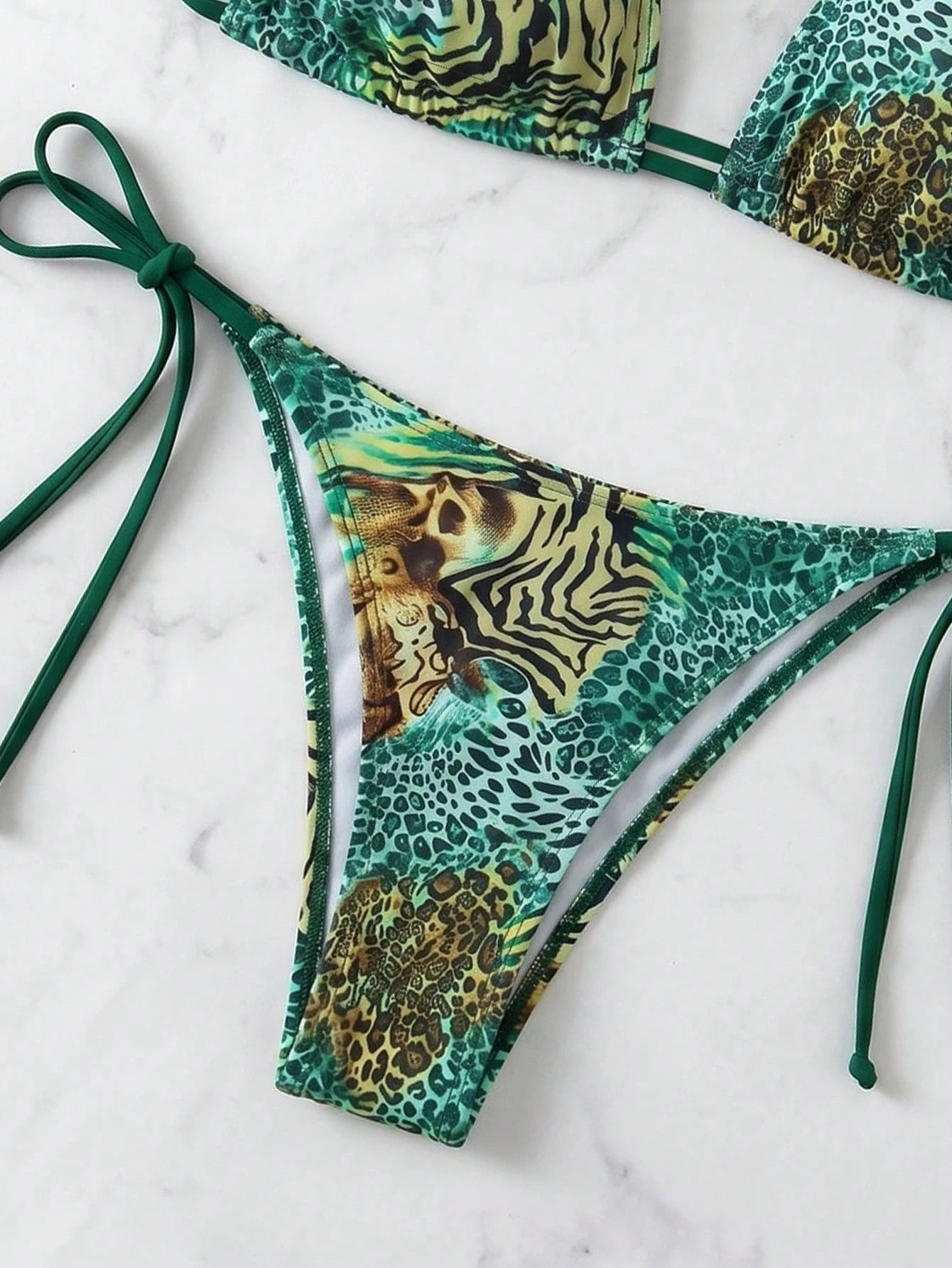 Swim Vcay Swim Suits For Women Bikini Set, Random Print, 2pcs, Purchased Copyright Summer Beach - image 6