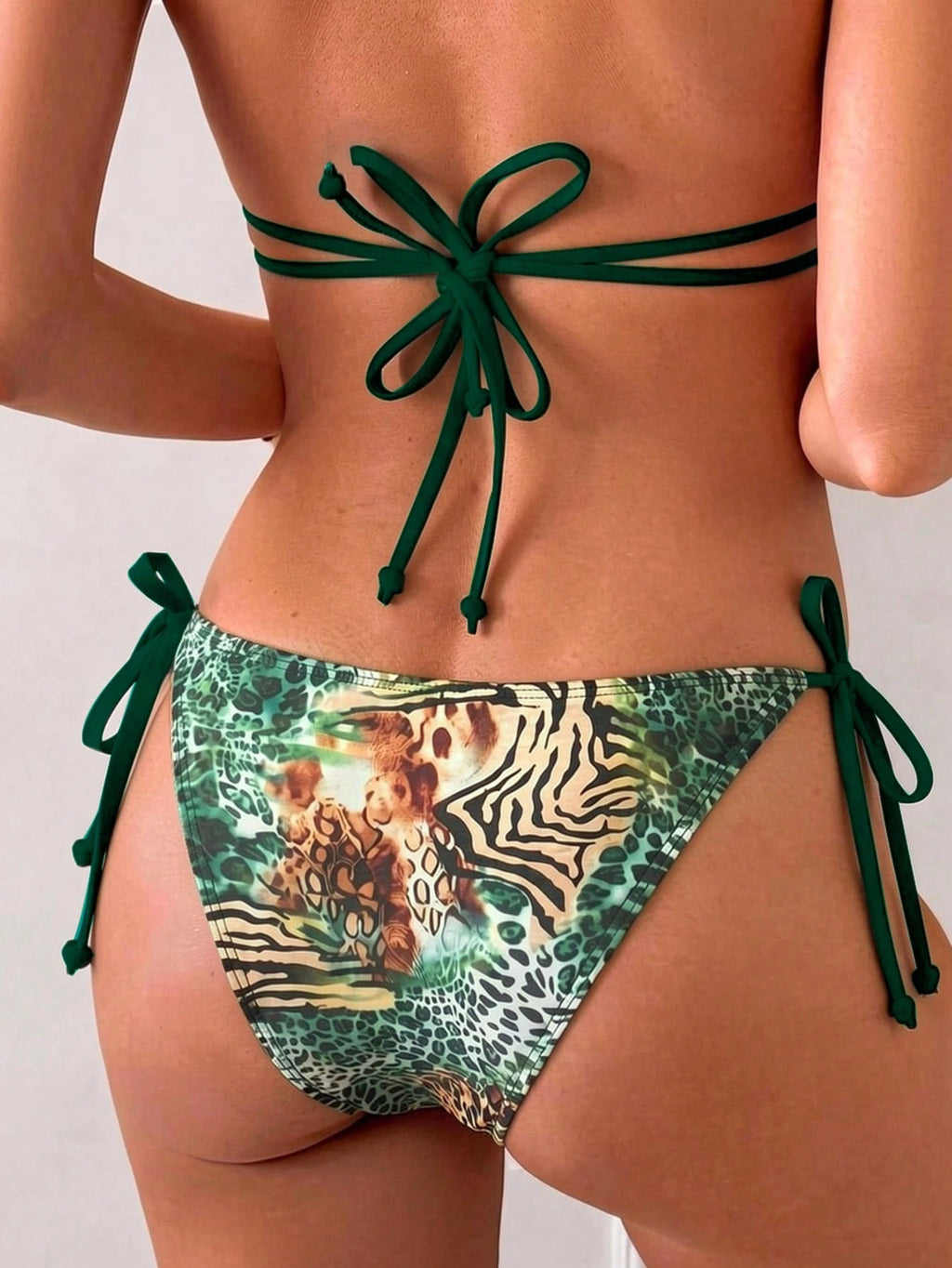Swim Vcay Swim Suits For Women Bikini Set, Random Print, 2pcs, Purchased Copyright Summer Beach - image 7