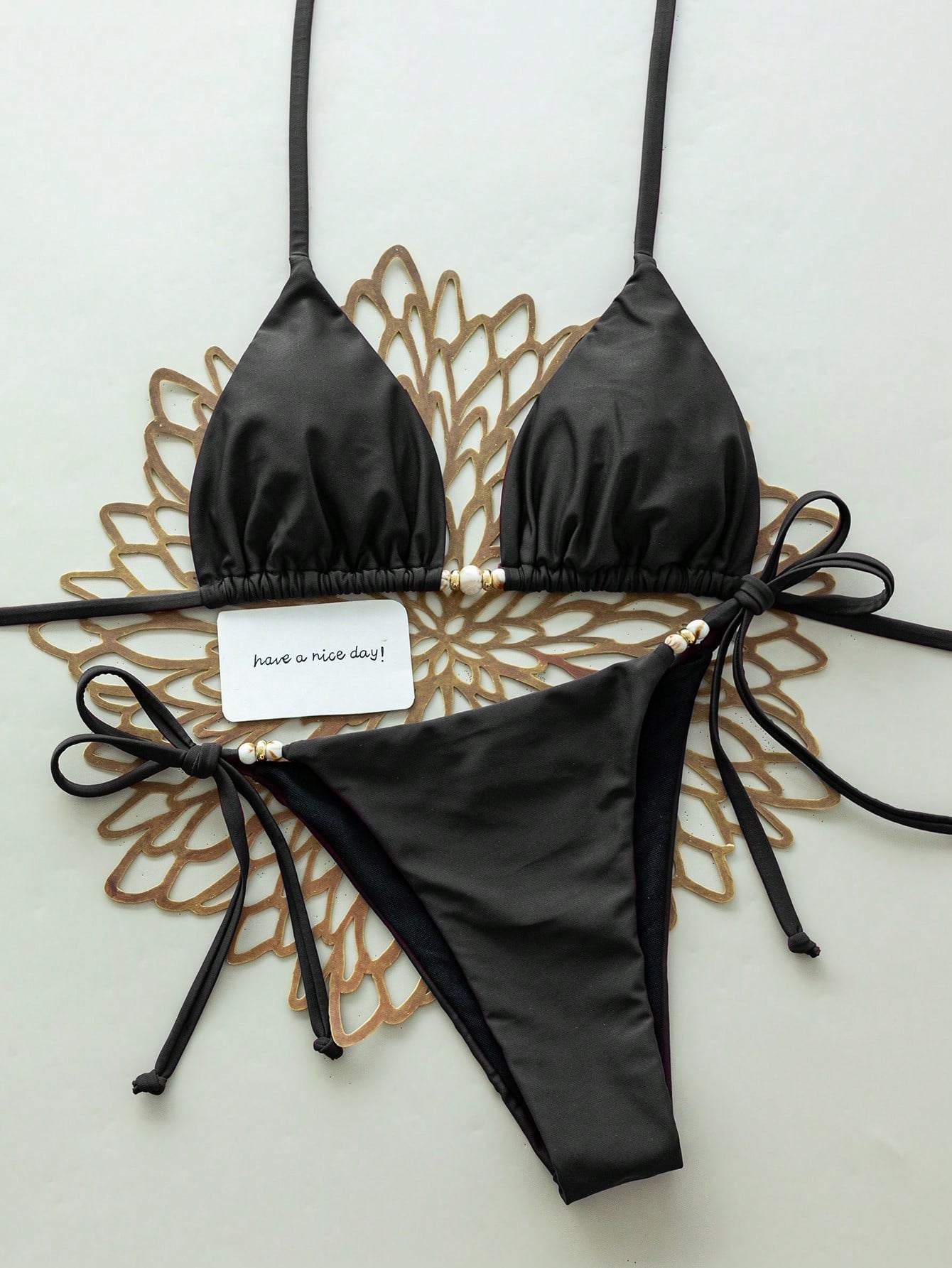 Swim Chiccia Spring/Summer Women's 2-Piece Swimsuit Set, Sexy
