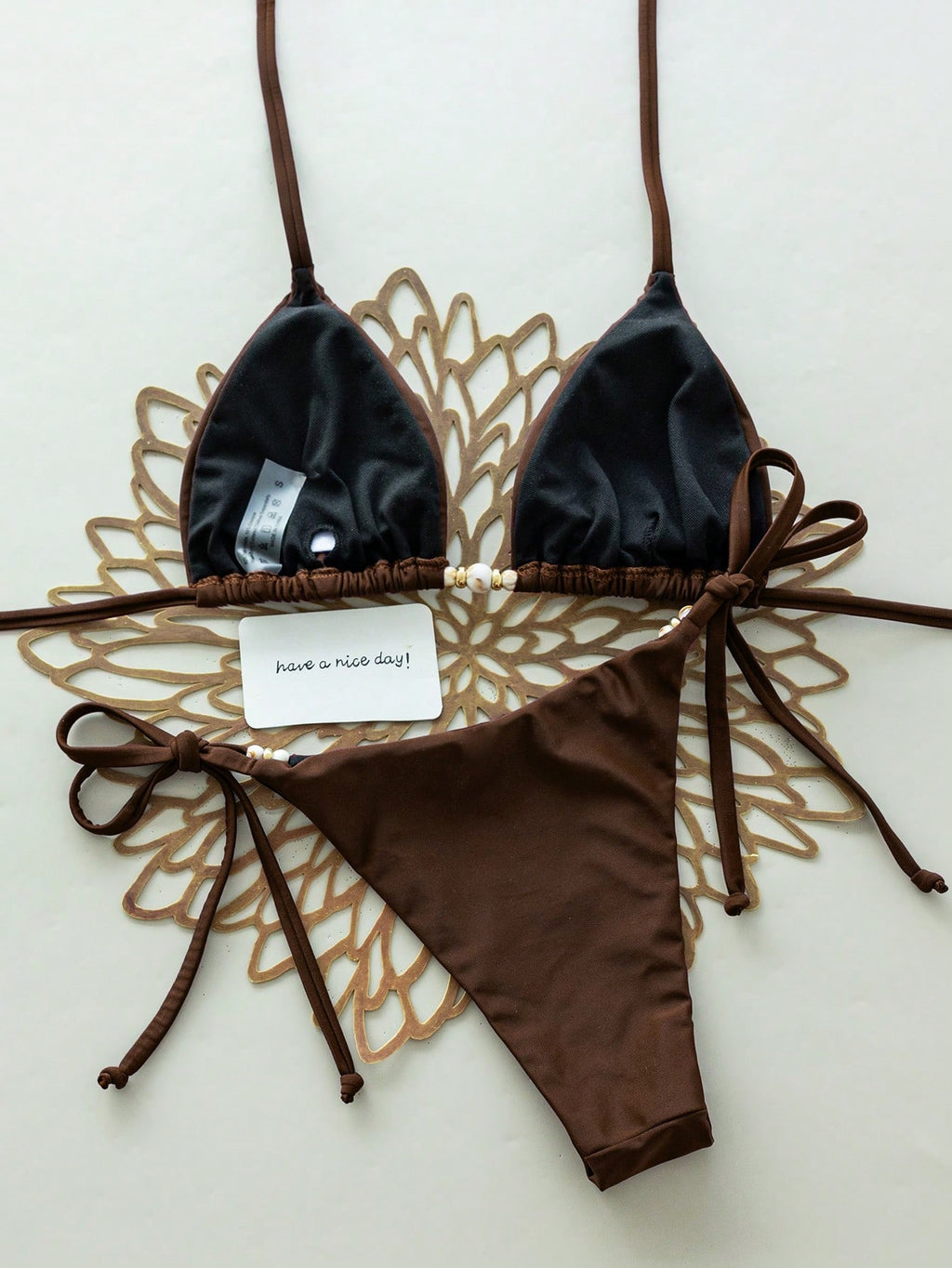 Swim Chiccia Spring/Summer Women's 2-Piece Swimsuit Set, Sexy
