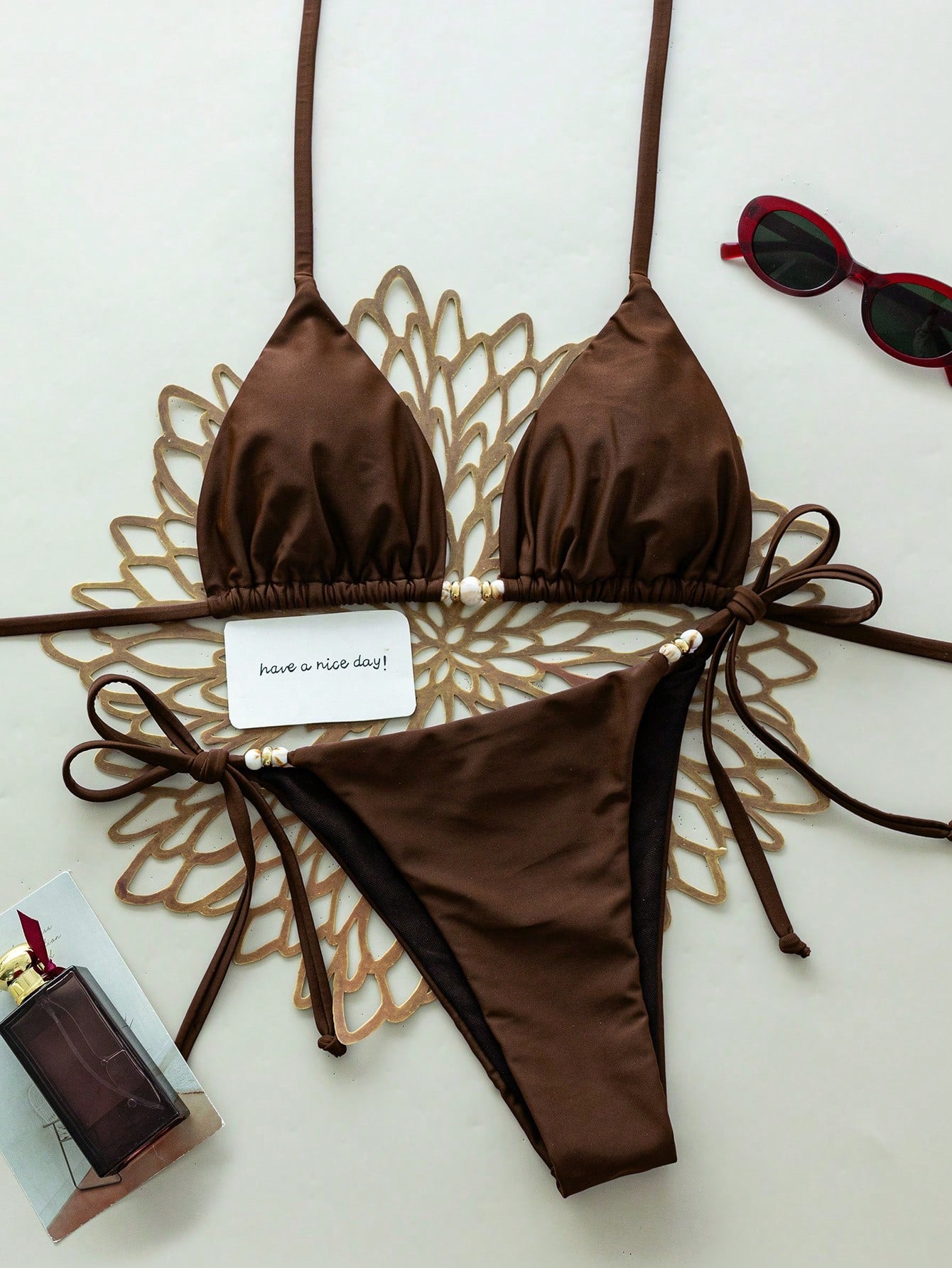 Swim Chiccia Spring/Summer Women's 2-Piece Swimsuit Set, Sexy