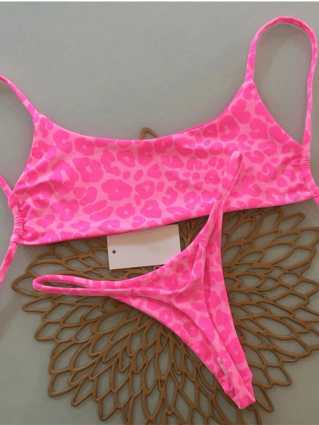 Geometric & Tropical Floral Print Casual Cute Elegant Sexy Bohemian