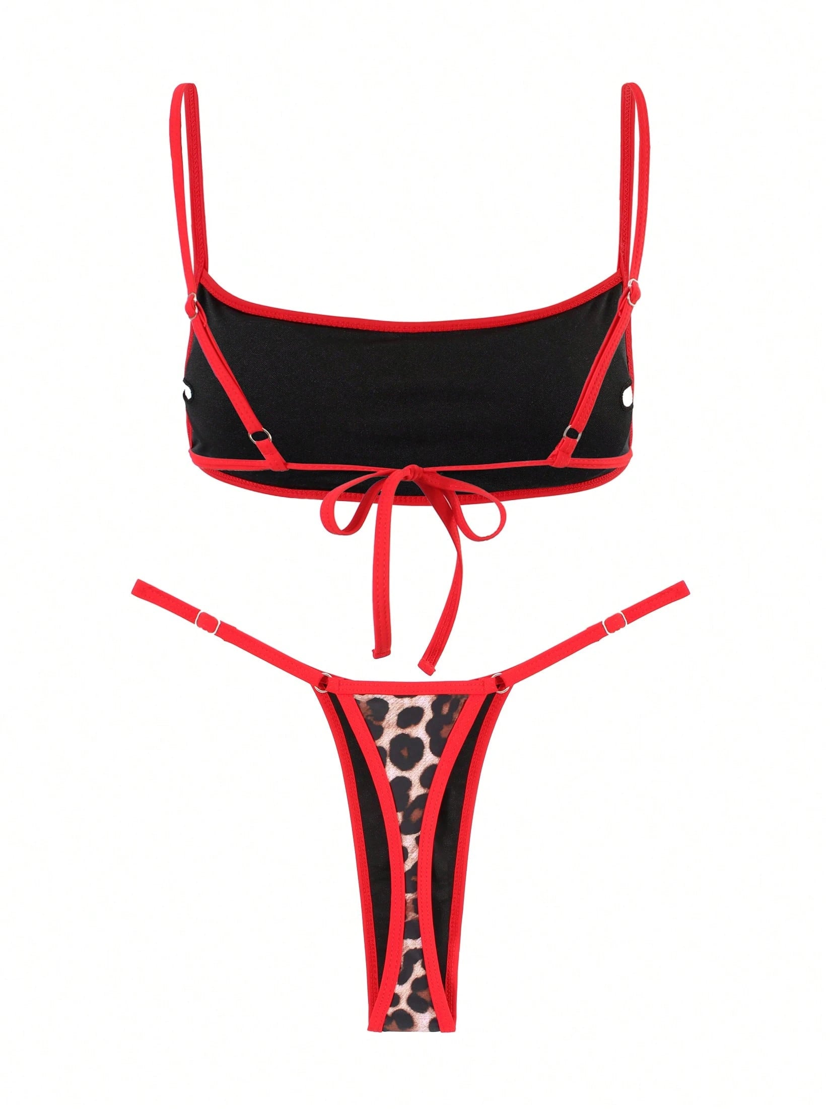 Sexy Women's Bikini Set, European And American Style, 2026 Summer Cute Swimwear, Women's Swimsuit, Beach - image 4