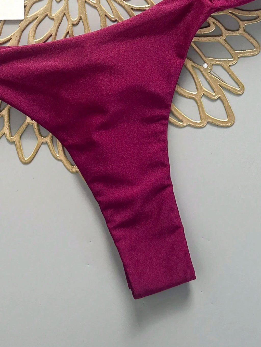 Swim Vcay Women's Sexy Beach Vacation Solid Color Fashion Halter Tie