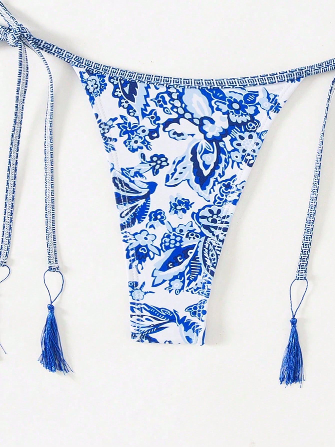 Swim Paisley Print Two-Piece Bikini Set,Summer Beach - image 5