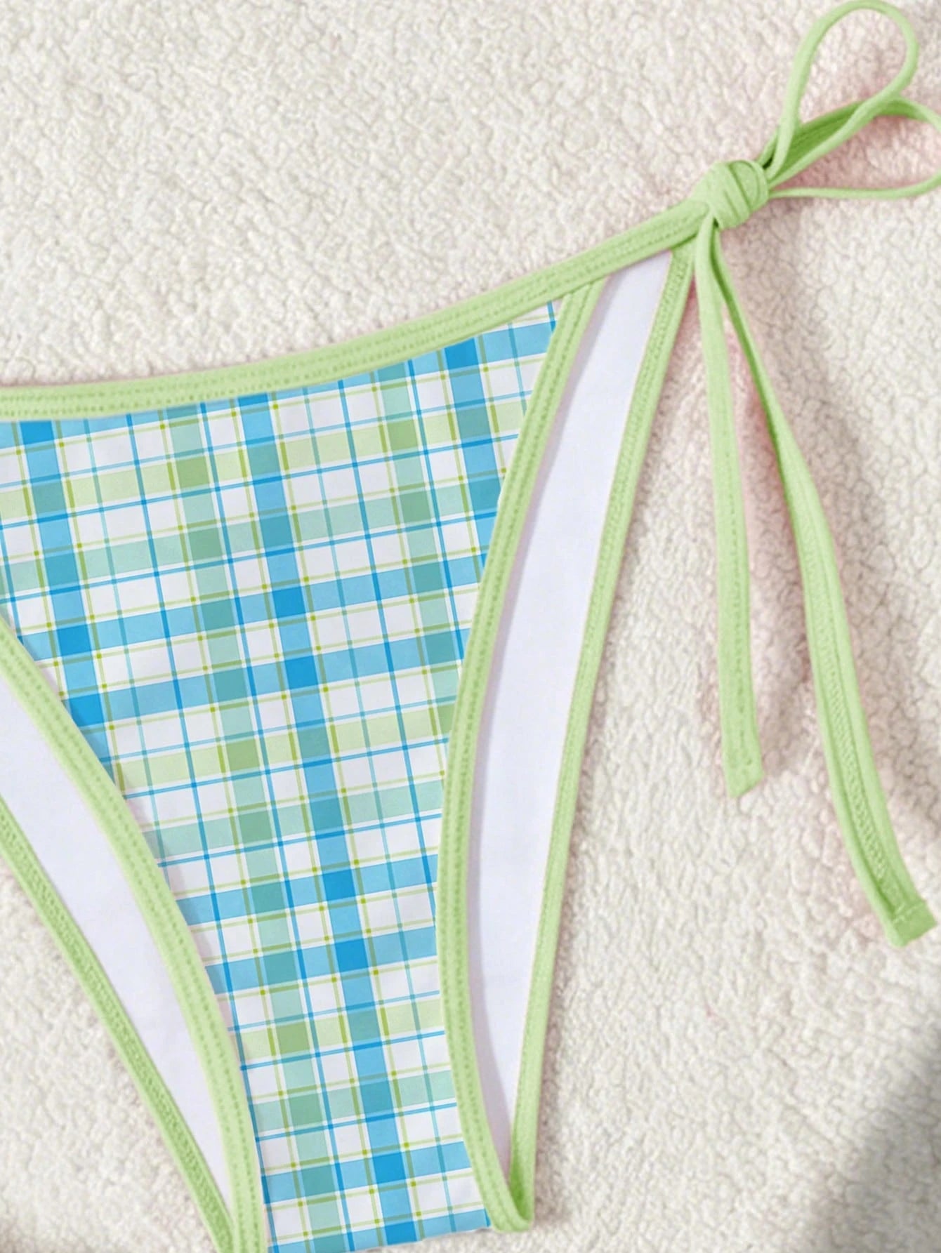 Swim Mod 2pcs/Set Women's Elegant Triangle Bikini Swimwear, Random