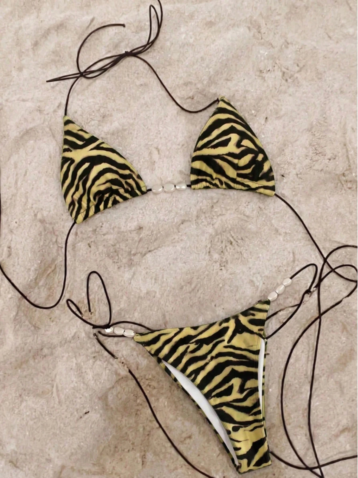 Polovedo Official New Arrival Spring/Summer European And American Style Women Solid White Halter Tie Sexy - image 19