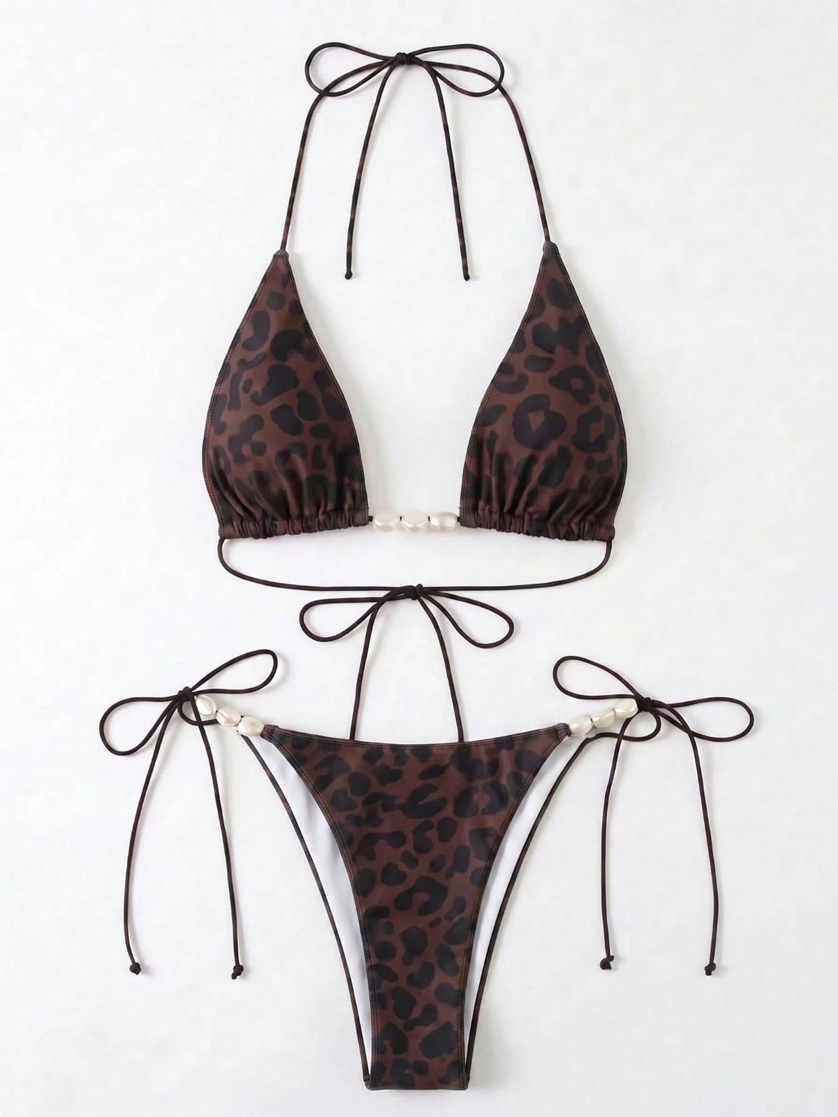 Polovedo Official New Arrival Spring/Summer European And American Style Women Solid White Halter Tie Sexy - image 16