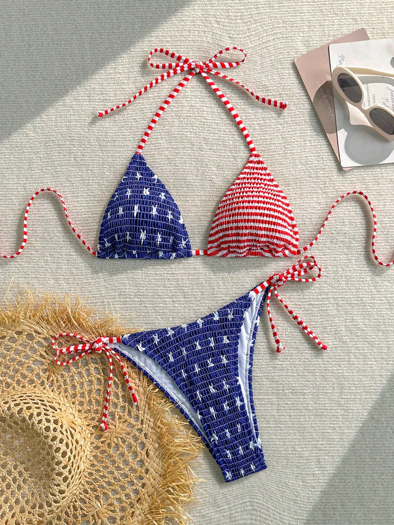Swim Vcay 2pcs Women's Summer Beach Holiday Ruffled Leopard Print