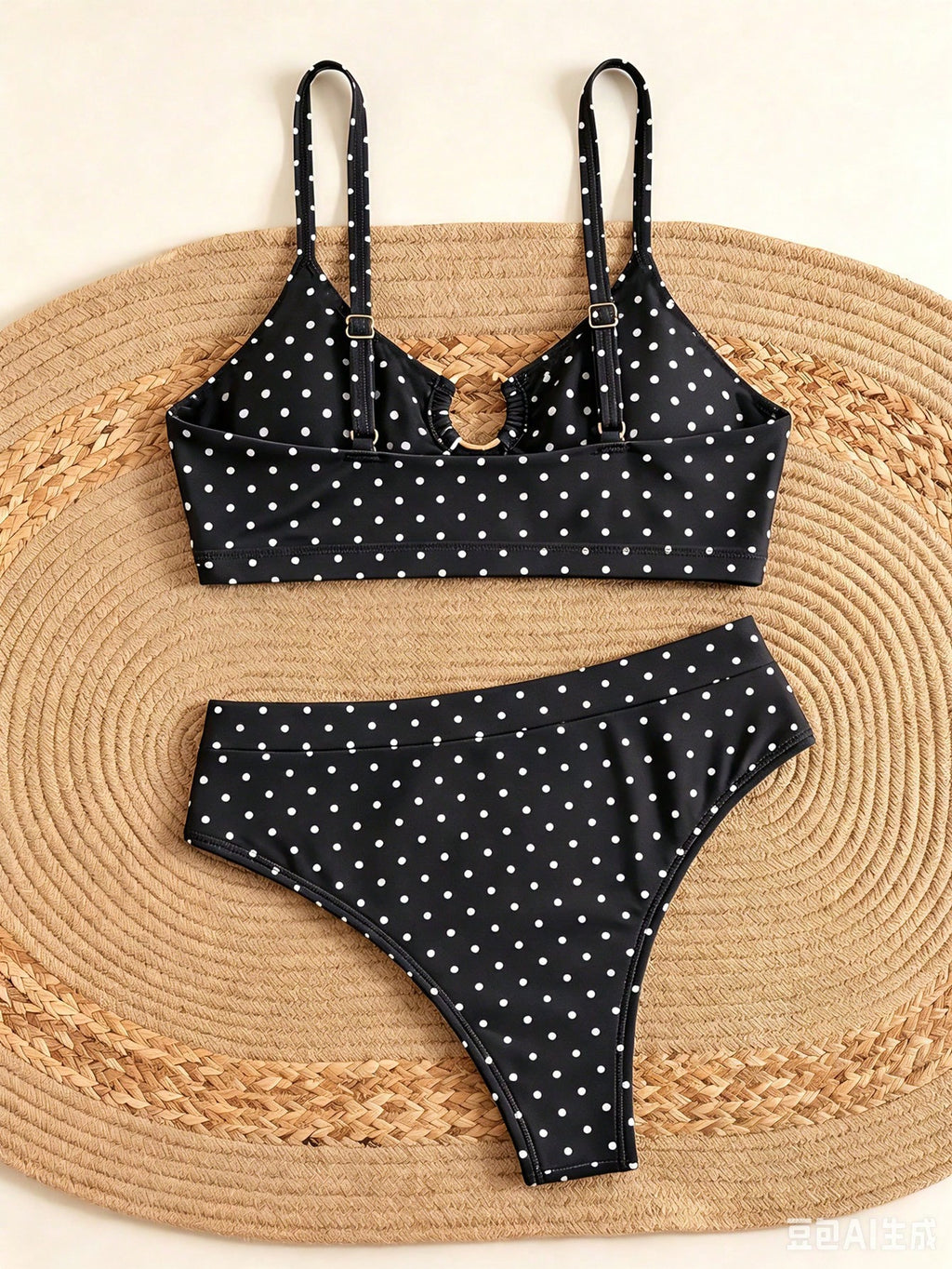 Swim SXY 2pcs/Set Low Cut High Waist Snakeskin Print Bikini Swimsuit - image 2
