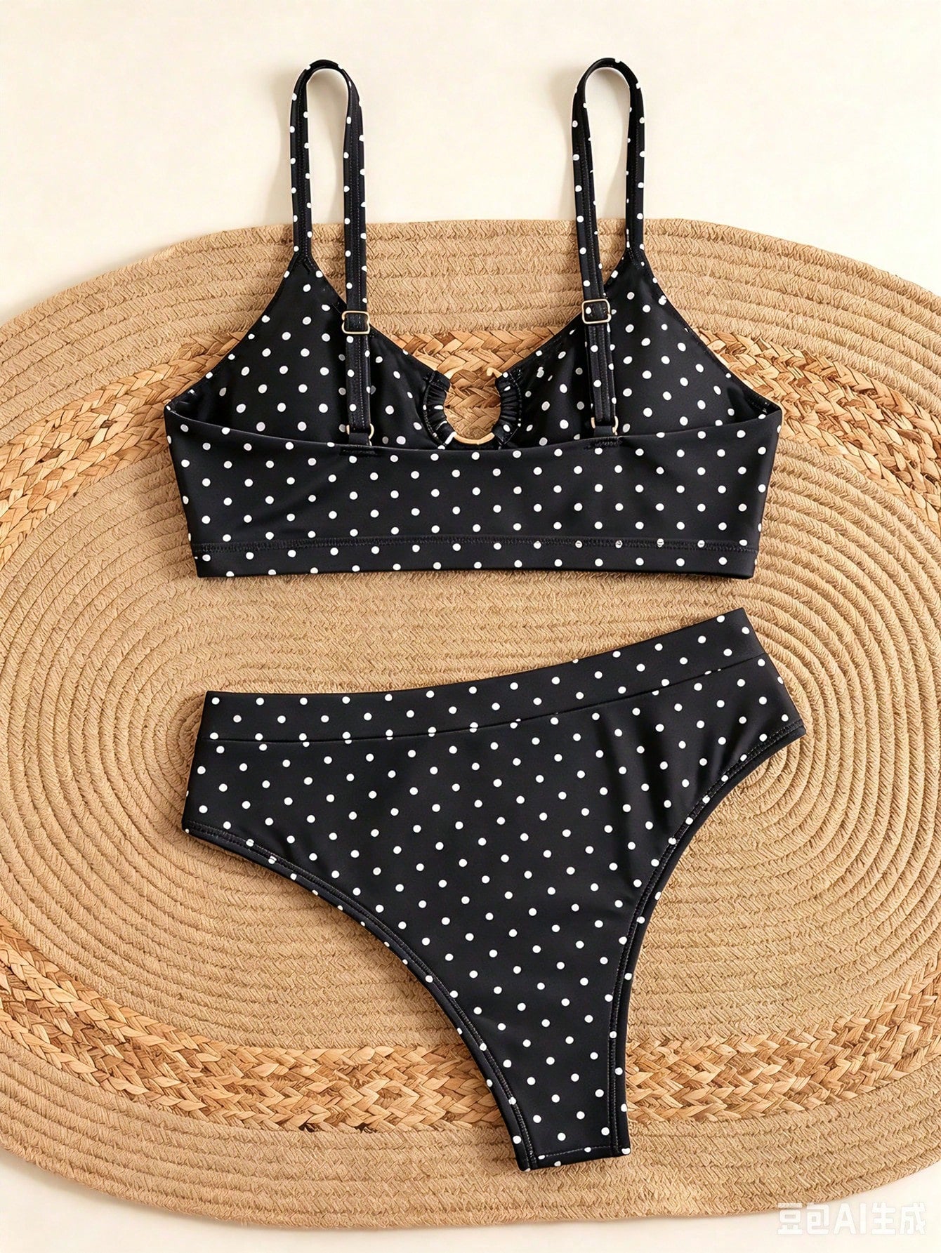 Swim SXY 2pcs/Set Low Cut High Waist Snakeskin Print Bikini Swimsuit - image 2