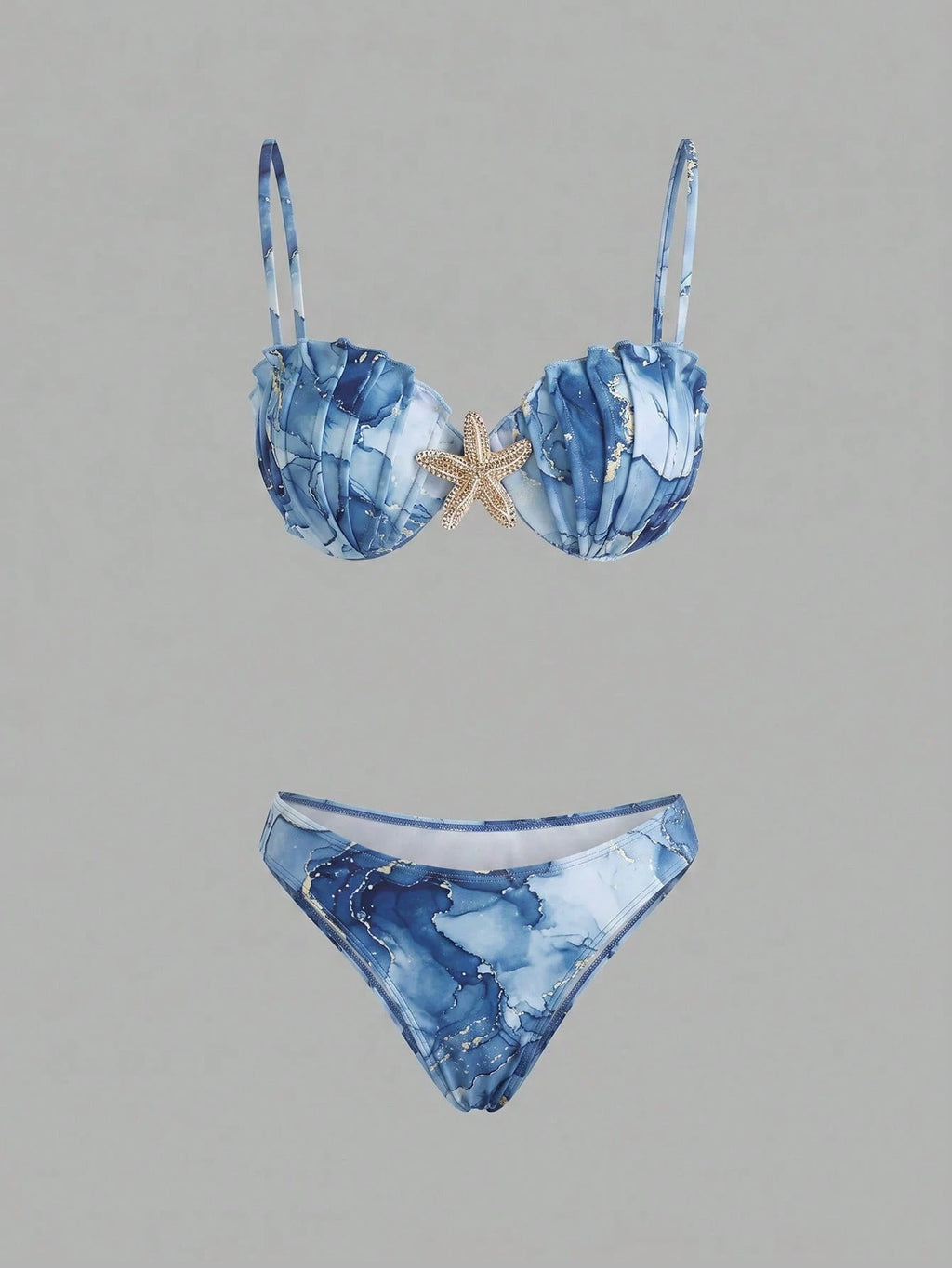 Swim Oasis Women's Bohemian Style Sexy Elegant Romantic Sun Pattern